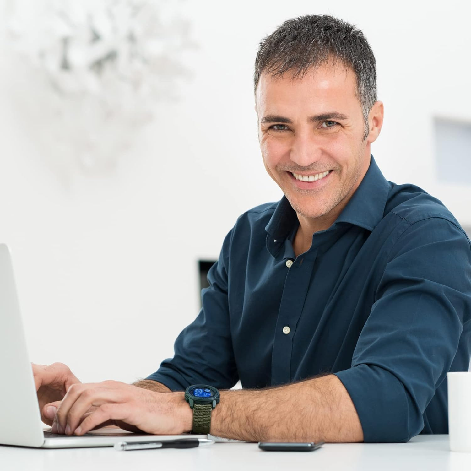 3 Packs Stretchy Nylon Bands Compatible with Garmin Instinct/Instinct 2 Solar, 22Mm Sport Breathable Wristband for Garmin Instinct Tactical/Solar/Tide/Esports image number 6