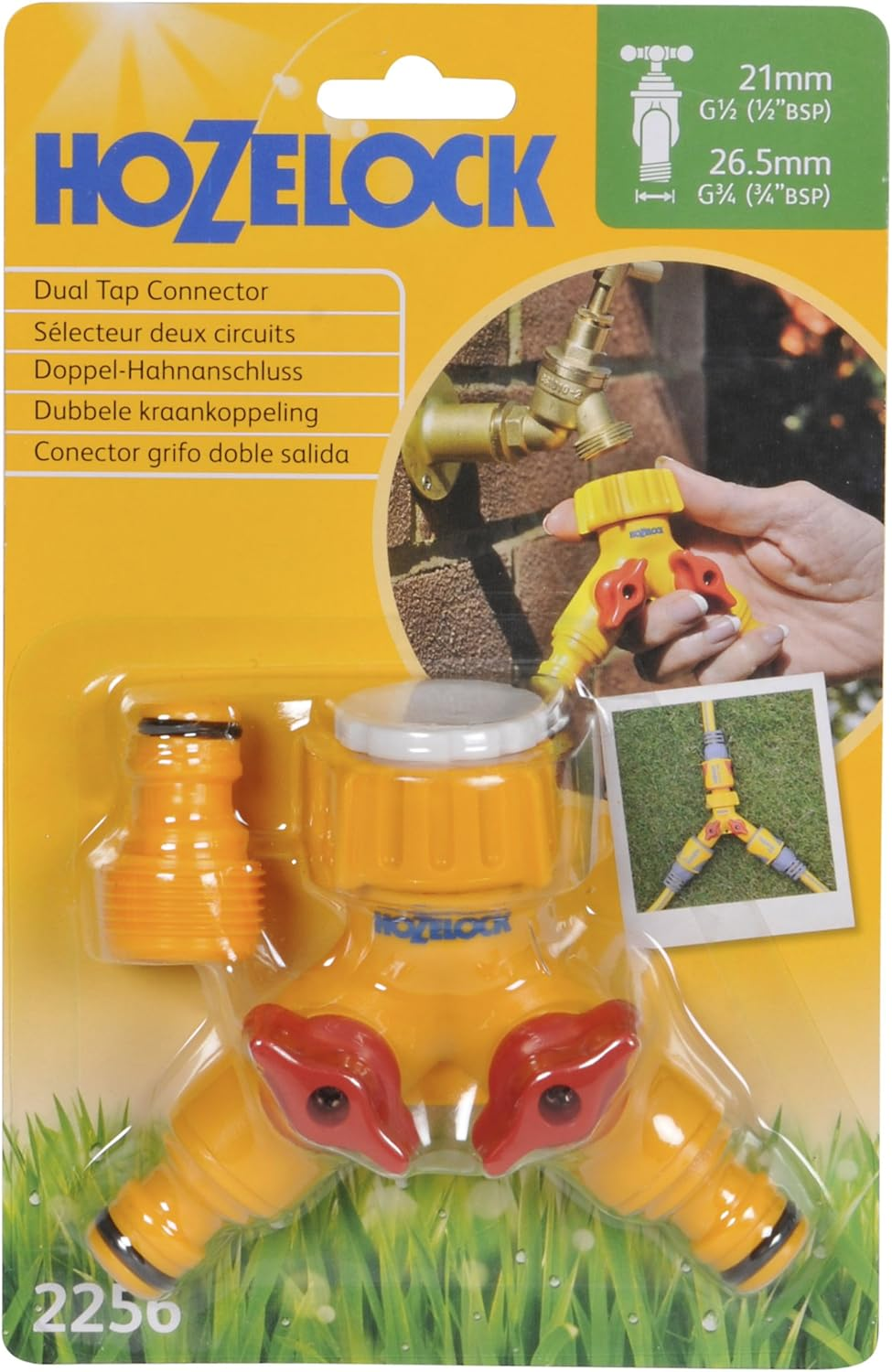 Hozelock Dual Tap Connector image number 2