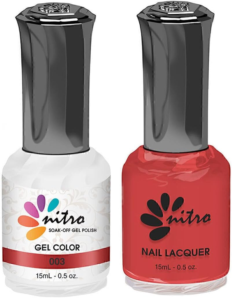 Nitro N003 - Duo Gel & Nail Lacquer 15Ml image number 1