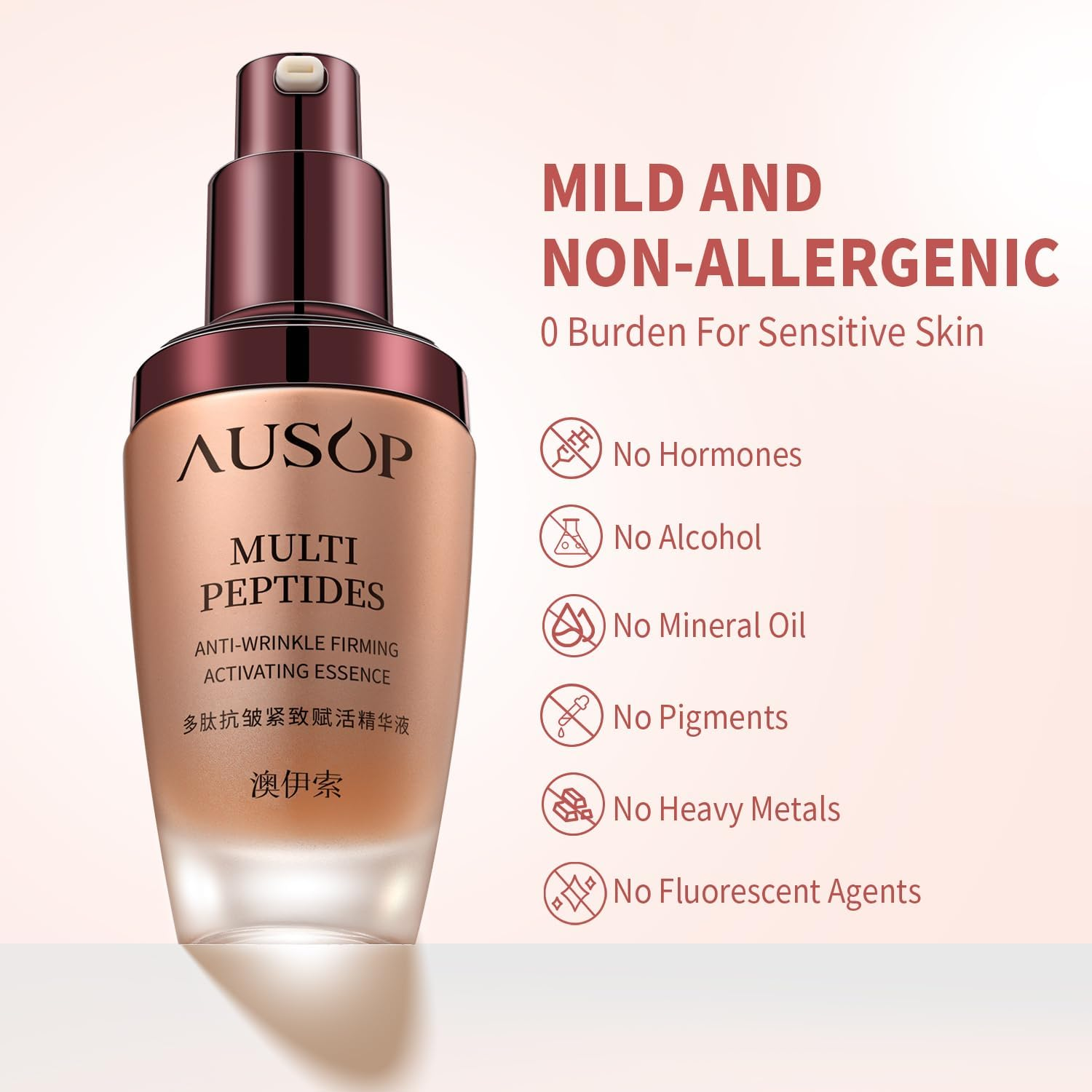 RAZUYEN Anti-Aging Moisturizer Serum, Reduces Wrinkles & Fine Lines, Face Hydrating, Smooths Skin, Firming Face Serum for Radiant Skin, Daily Skin Care Treatment, 1.35 OZ image number 6