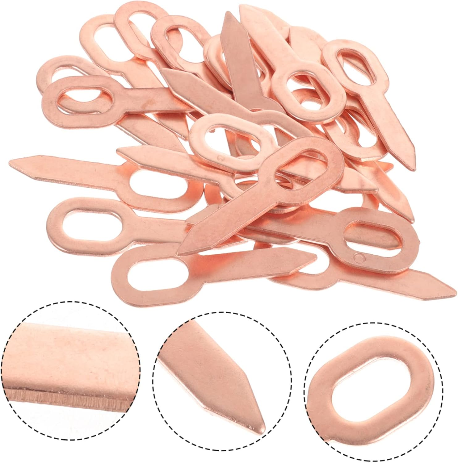 WOONEKY 100Pcs Ring for Soldering Panel Ring for Car Spot Welder Spot Welder Dent Puller Dent Pulling Washer Dent Puller Rings for Spot Welding Welder Dent Repair Kit Car Lifter image number 3