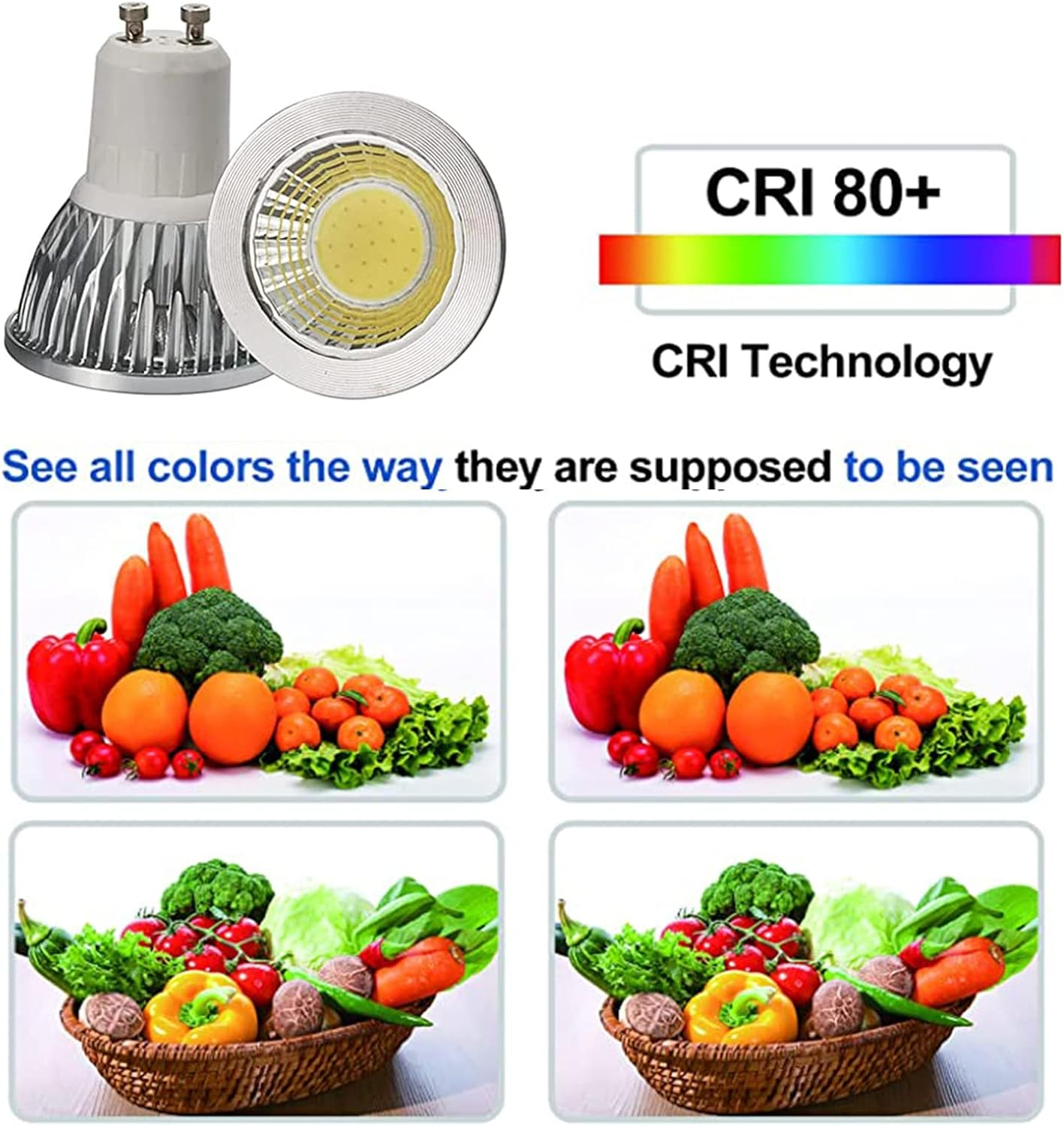 Super Bright 9W 12W 15W GU10 LED Bulb 110V 220V Led Spotlights Warm/Natural/Cool White GU10 LED Lamp|(5Pcs) image number 1