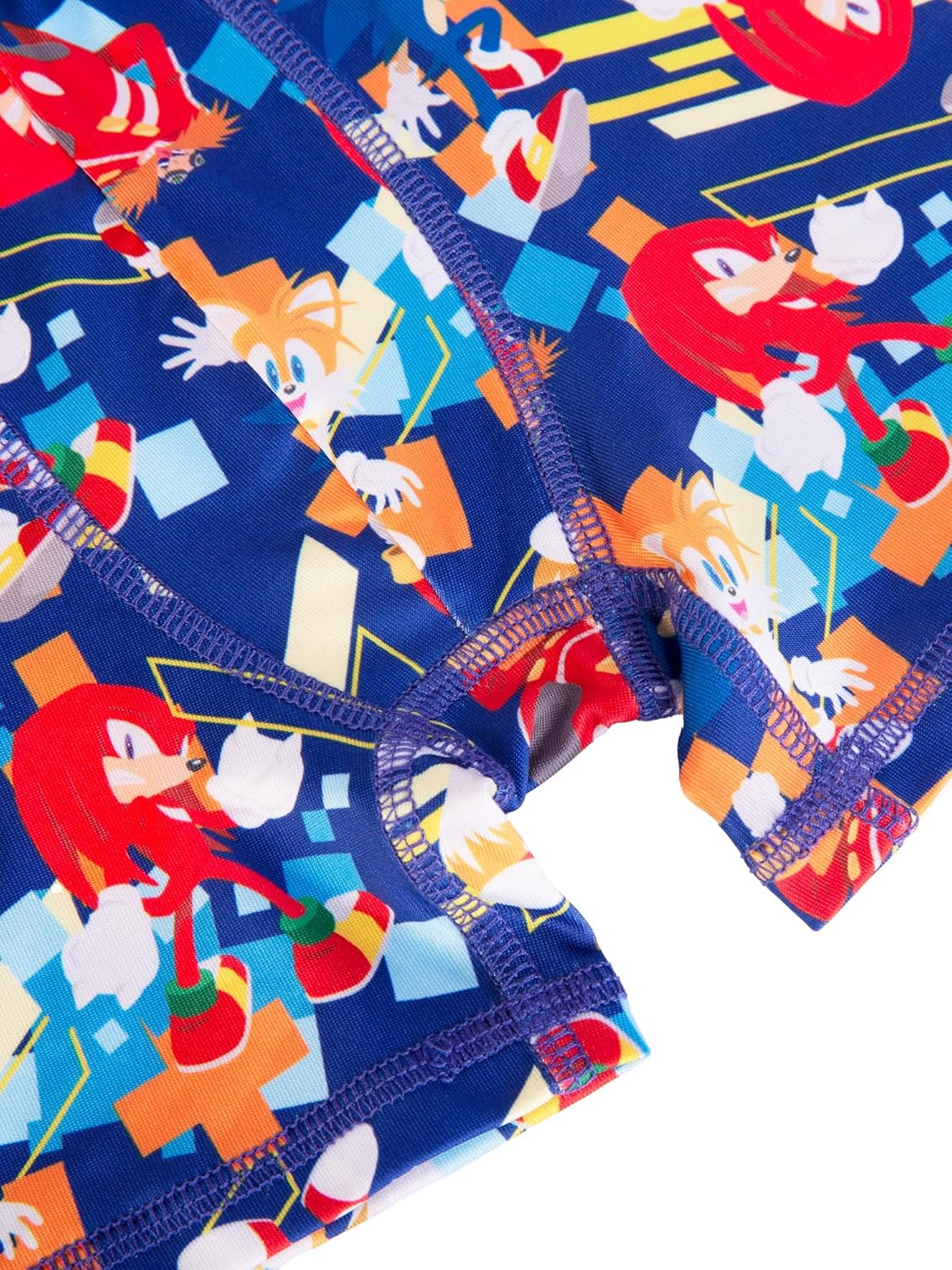 Sonic the Hedgehog Boys' Big Boxer Briefs Multipacks Different Prints and Pack, 4, 6, 8, 10, and 12