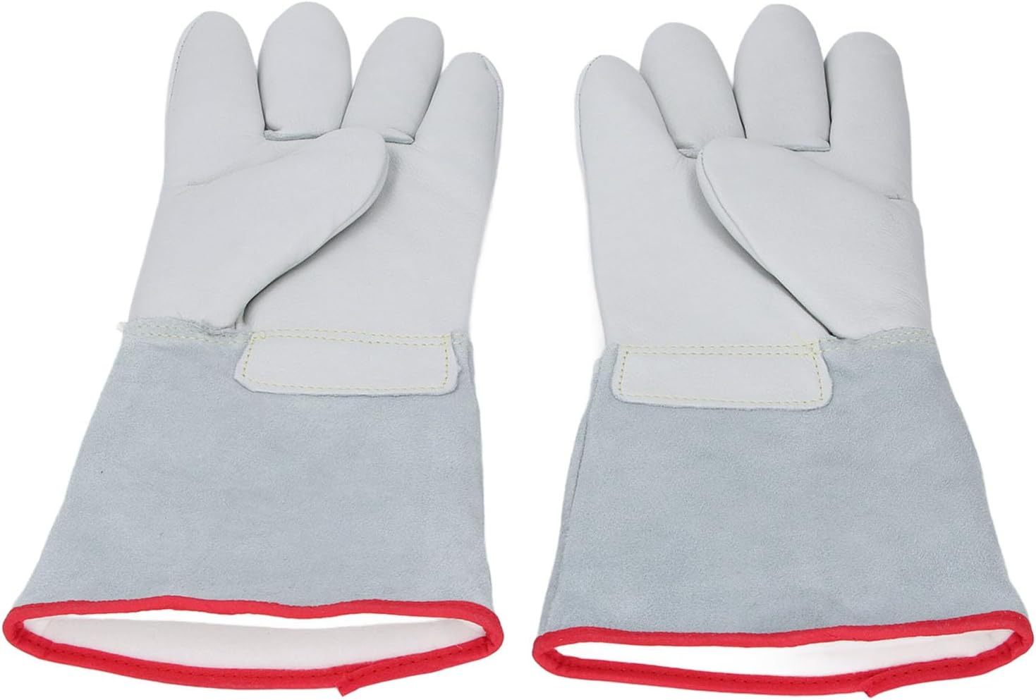 1 Pair Cryogenic Gloves, Thickened Liquid Nitrogen Protective Gloves, Low Temperature Gloves for Dry Ice, Cold Storage, Laboratory image number 3