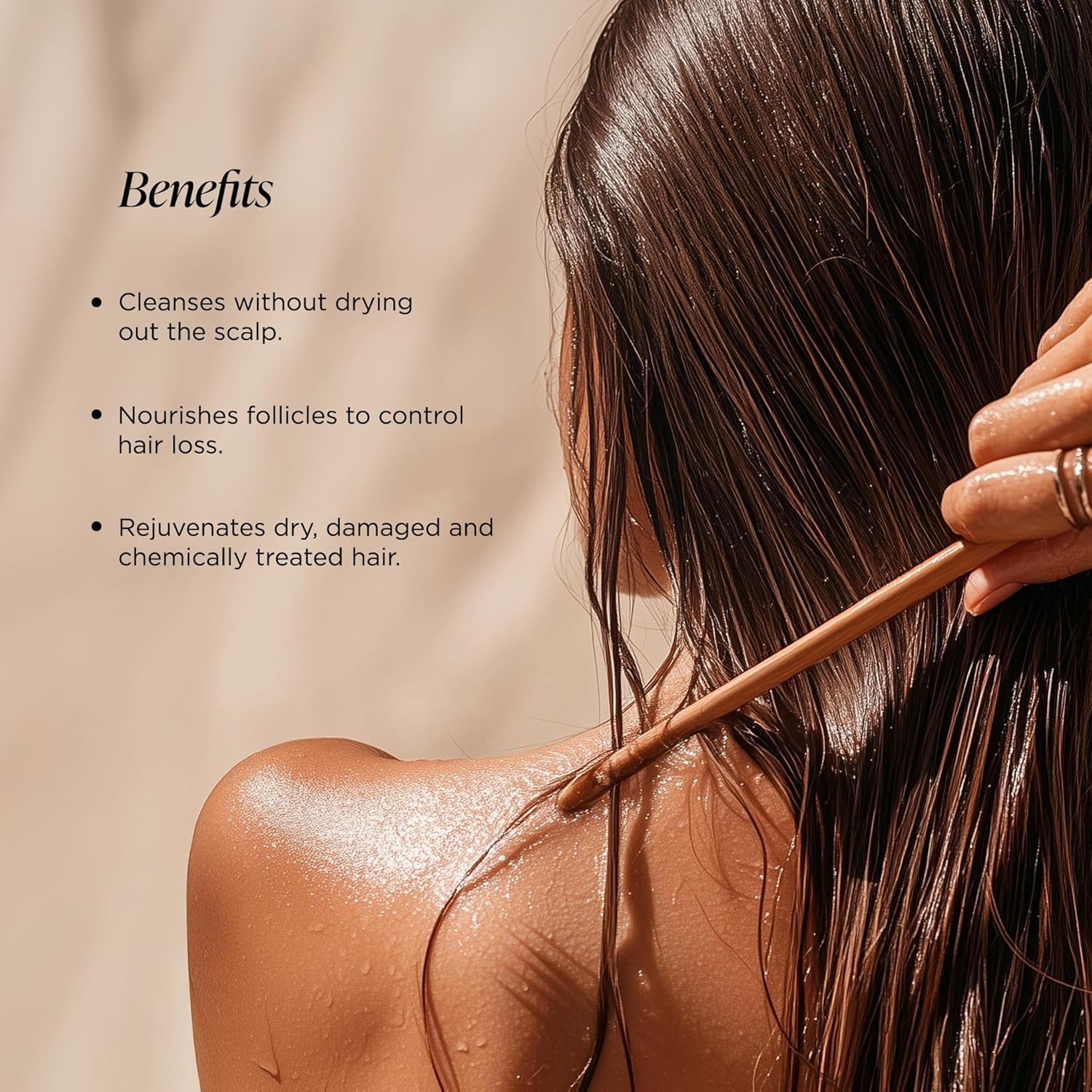 Forest Essentials Hair Cleanser Japapatti & Brahmi 200Ml image number 2