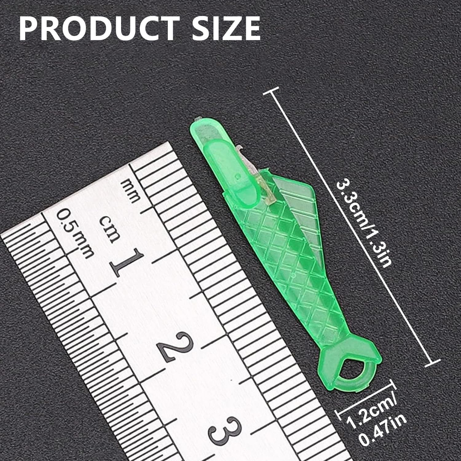 20Pcs Mini Fish Mouth Sewing Machine Needle Threaders, Automatic Sewing Needle Threader, Simple Needle Threader Tool,Quick Sewing Machine Cycle Simple Needle Threader Tool (Green) image number 4