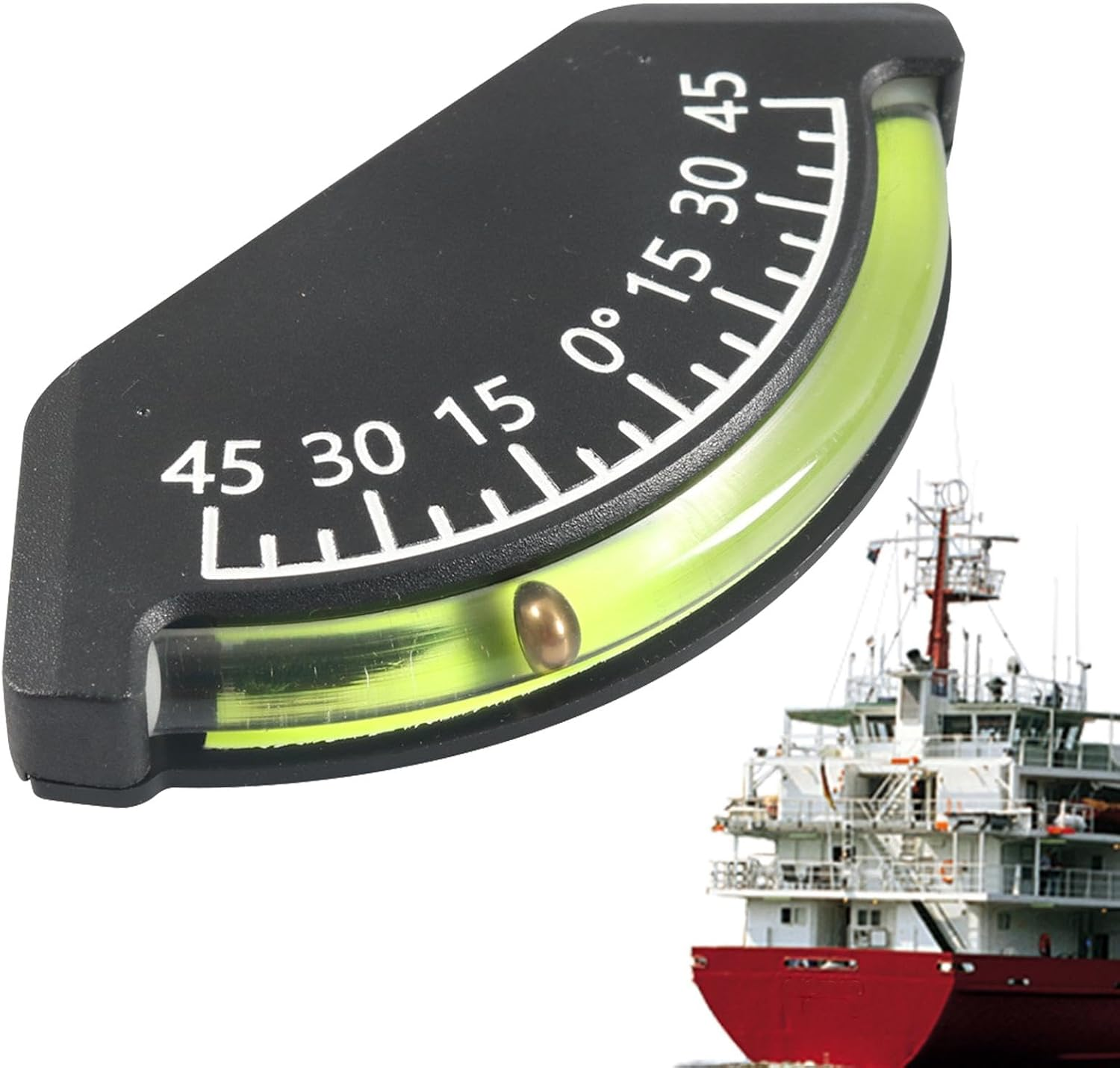 Boat Angle Gauge, High Precision Off-Road Vehicle Inclinometer, User Friendly Inclinometer Gauge, Boat Supplies for Navigation, Off-Road Driving image number 5