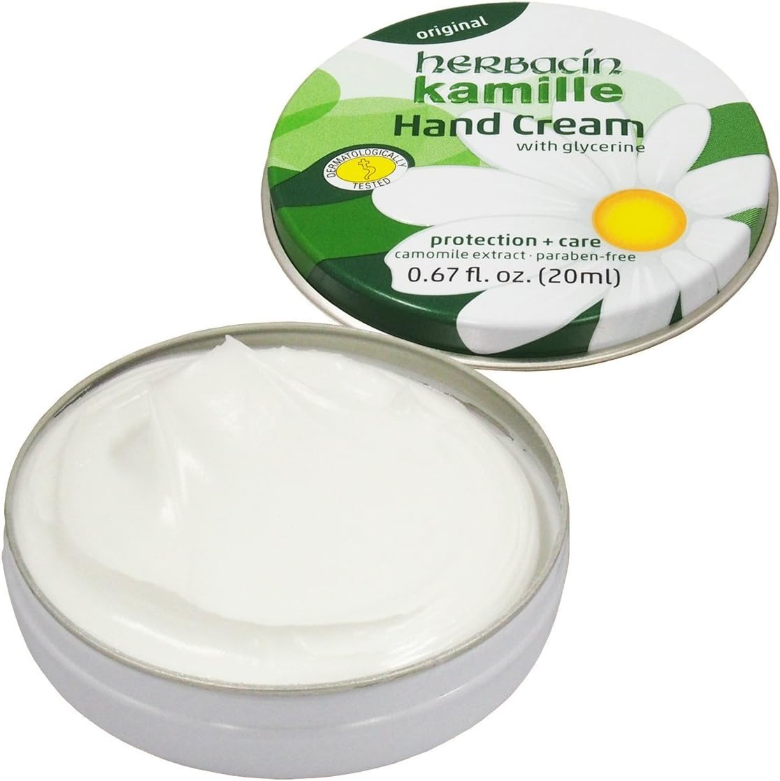 Herbacin Wuta Kamille Hand Cream 20Ml (Tin) image number 4