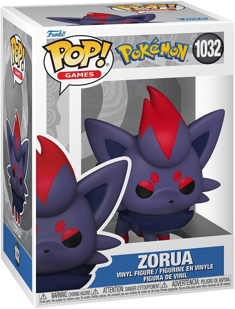 FUNKO POP! Games: Pokemon - Zorua image number 6