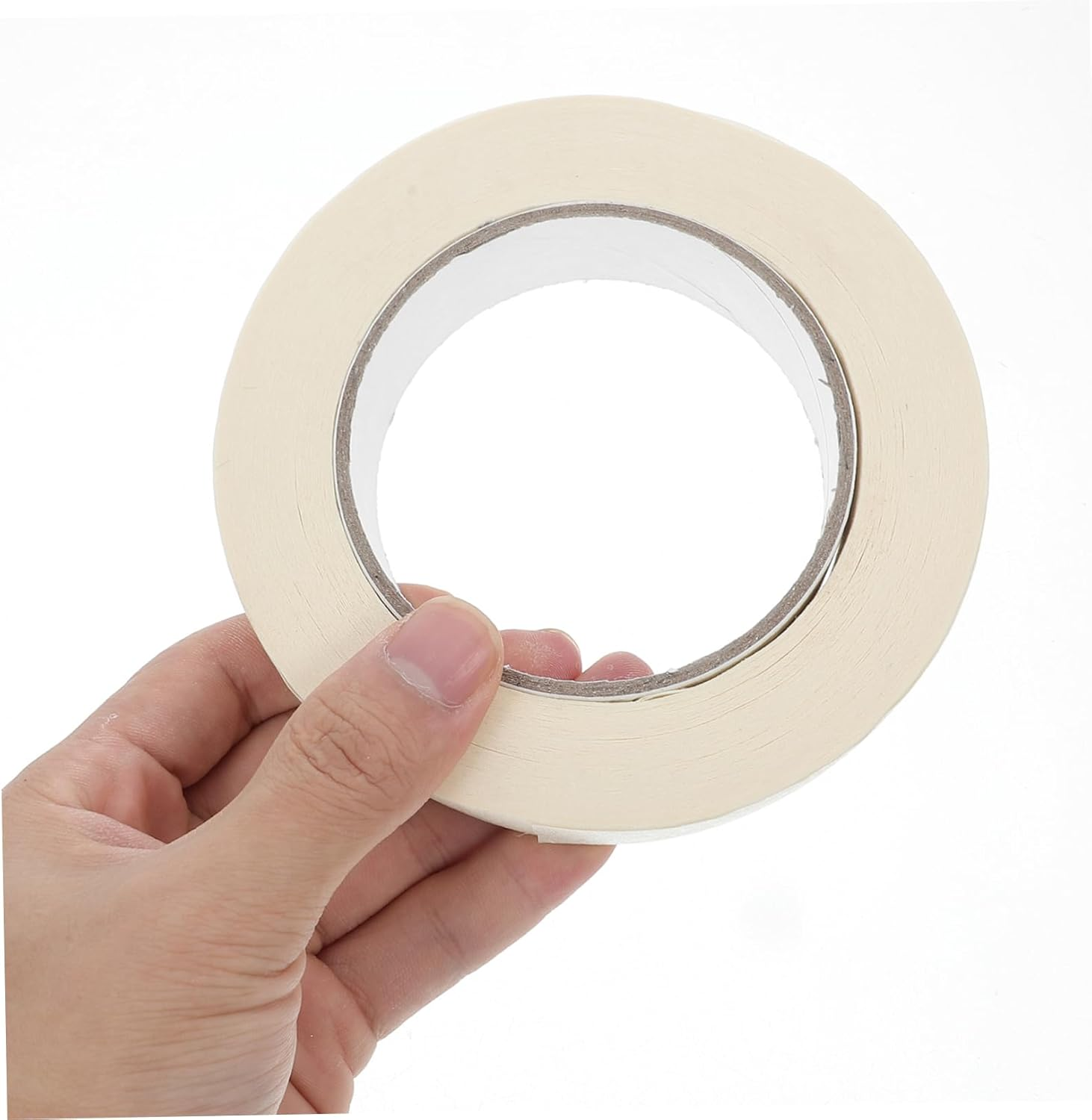 Jojofuny Masking Tape Roll Thin Tearable Adhesive Masking Tape for Painting Supplies Car for DIY Art Projects and Watercolor Painting image number 4