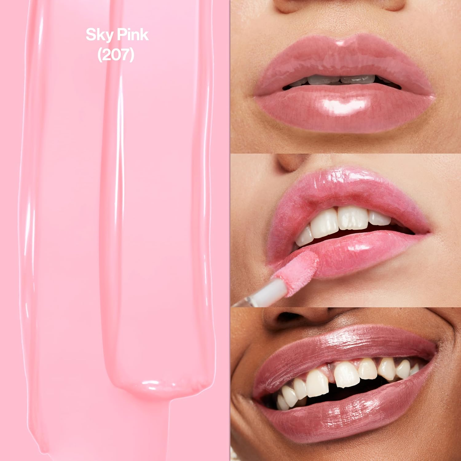 Revlon Super Lustrous Lip Gloss, Sky Pink image number 6