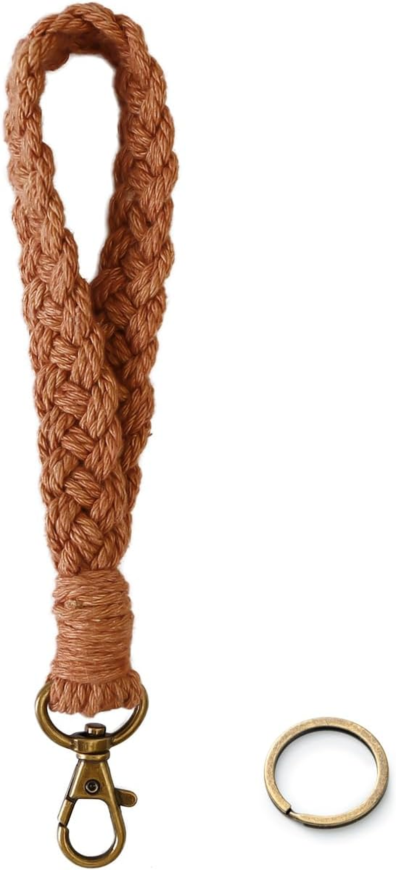 Black Lanyard Universal Hand Wrist Strap Lanyard for Girl Women Bohemian Short Lanyard for Keys,Id Holders,Backpack Decoration