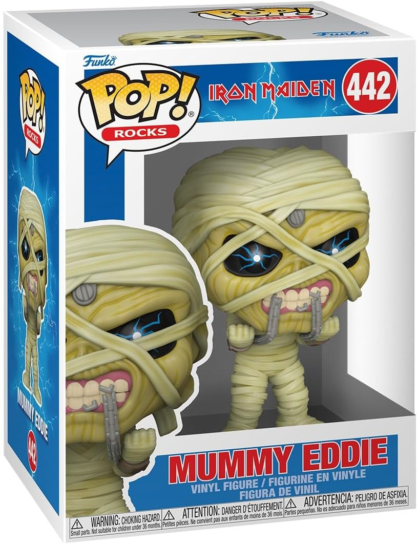 FUNKO POP! Rocks: Iron Maiden - Eddie Mummy Powerslave, 40Th Anniversary image number 2