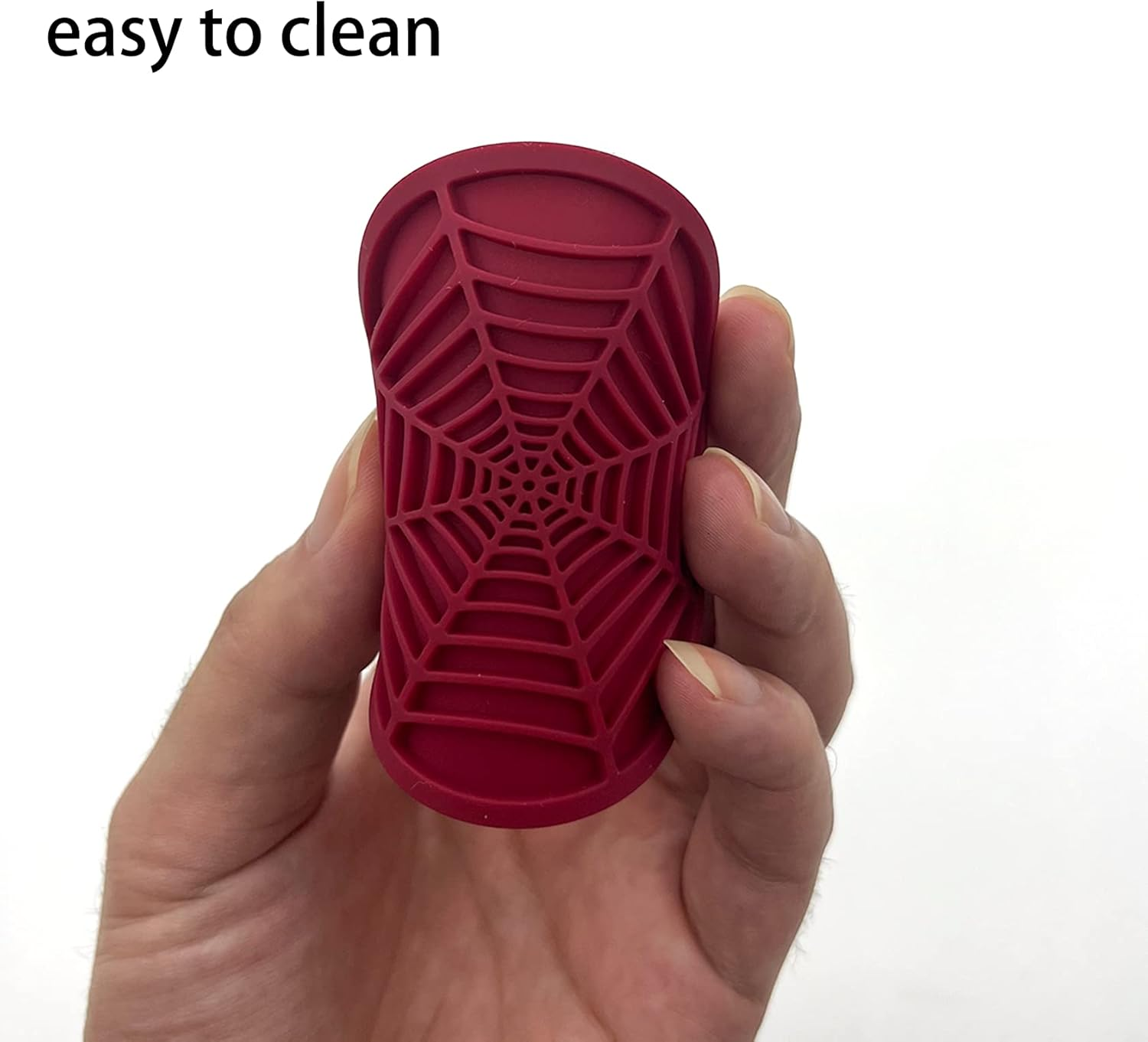 Car Cup Holder Coaster, 2 Pack Universal Auto anti Slip Cup Holder Insert Ornaments Coaster, Durable, Suitable for Most Car Interior Accessories (Red-Spider Web-2Pack) image number 5