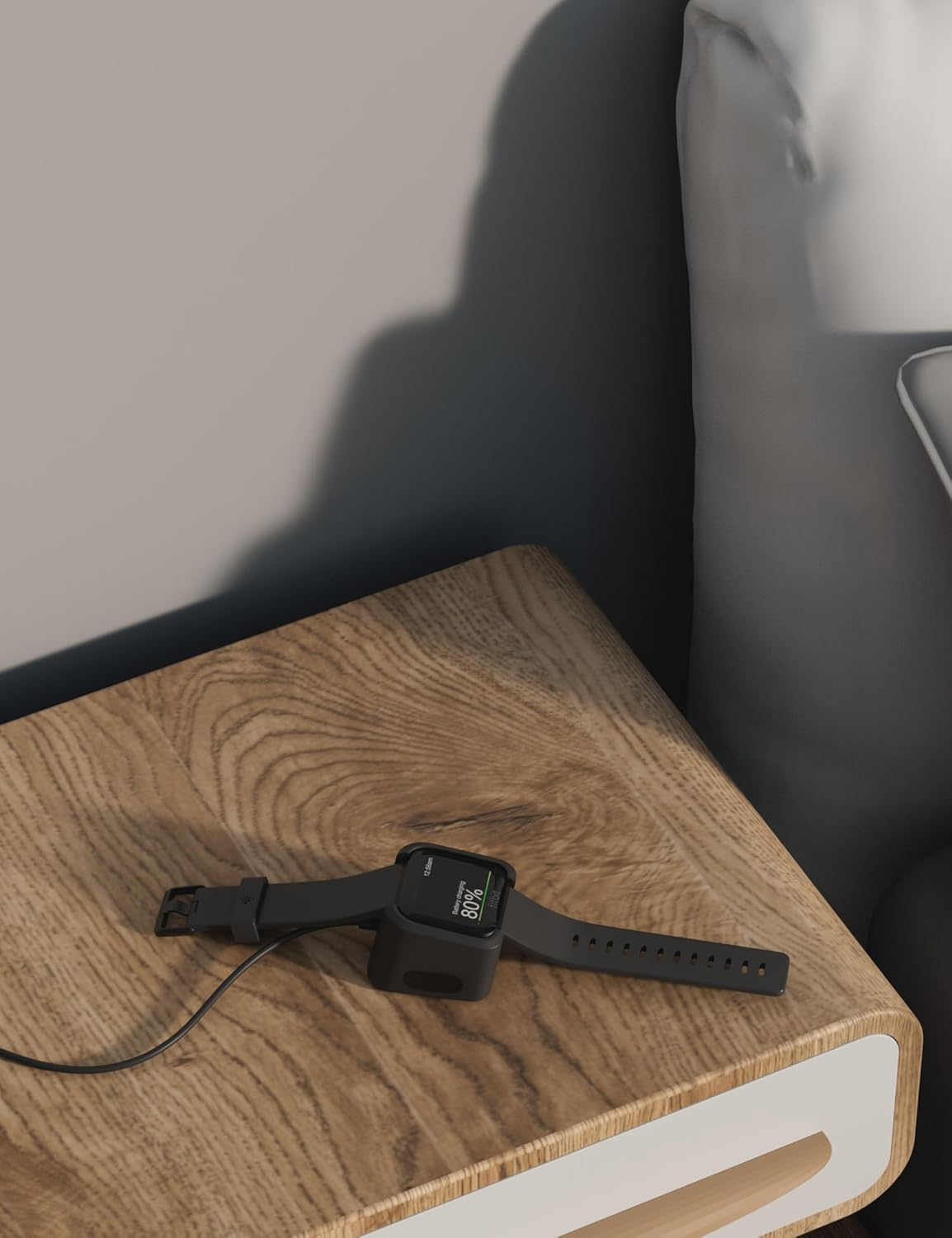 Sinoacc 2Pack Charger for Fitbit Versa 1, Versa Lite, Versa SE Smart Watch (3.3Ft/1M) - Fitbit Proprietary Connector - Compatible with Fitbit Versa 1, Lite, SE image number 4