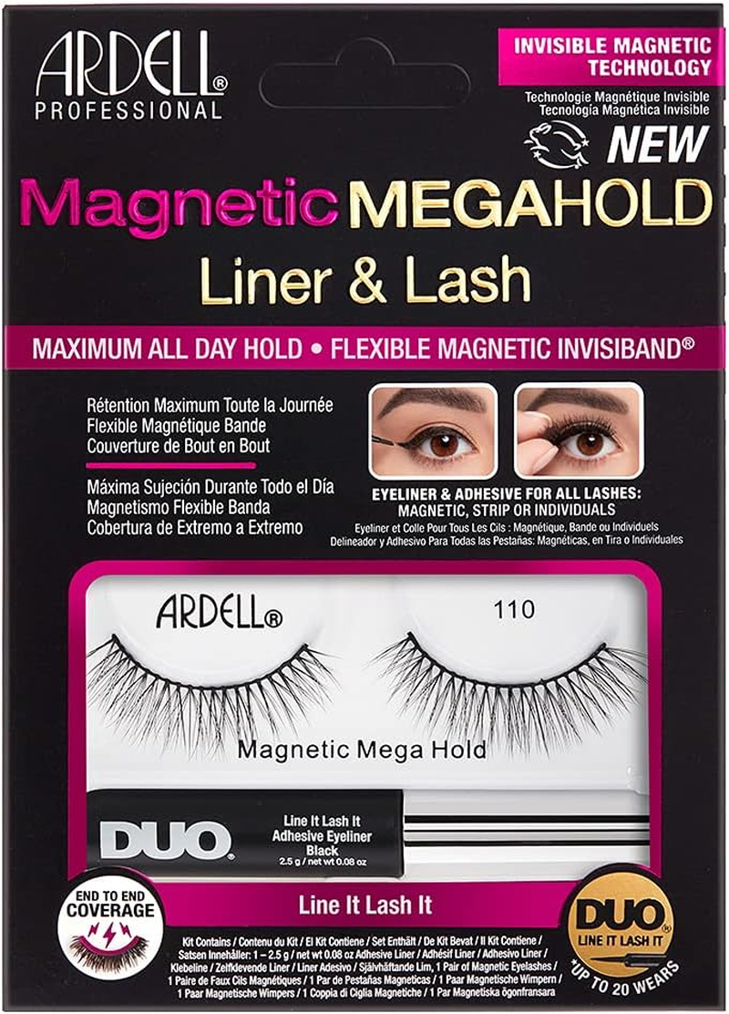 Ardell Magnetic Megahold Liquid Liner & Lash 110