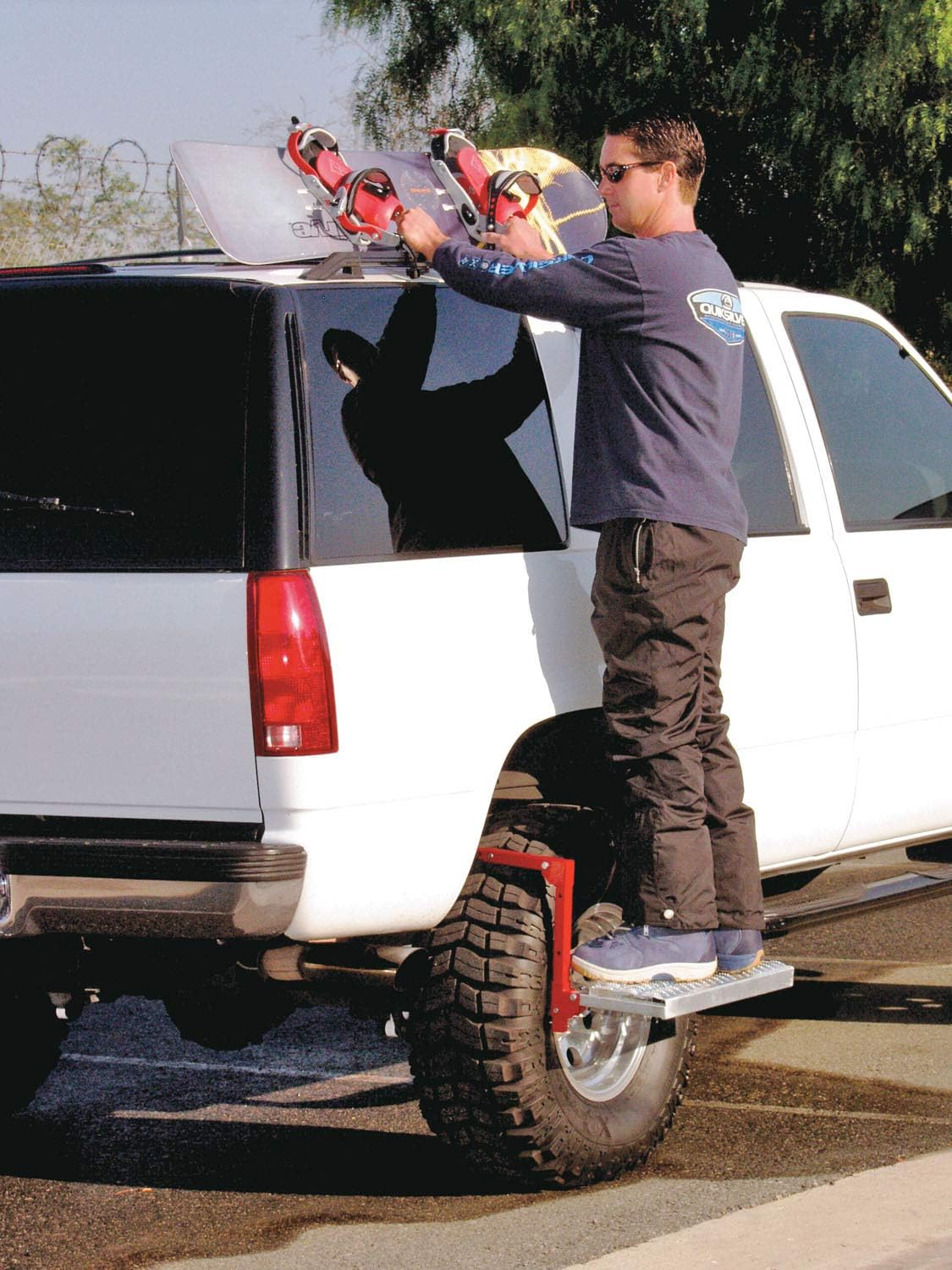 Alltrade 647596 Truck Tire Service Step, Fits up to 13-Inch Deep Tires