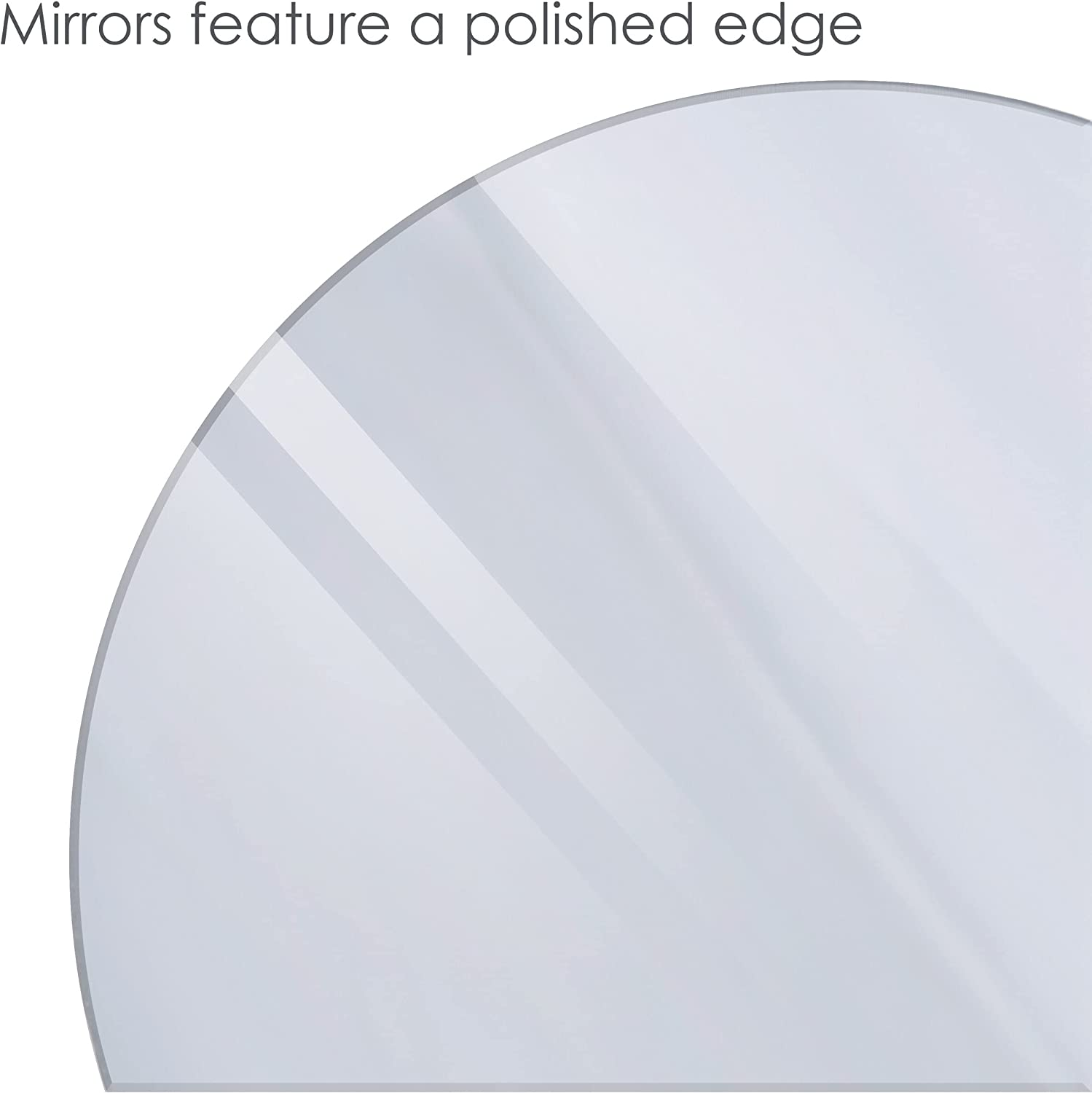 Elements round Wall-Mount Mirror, Set of 7, Assorted Sizes image number 2