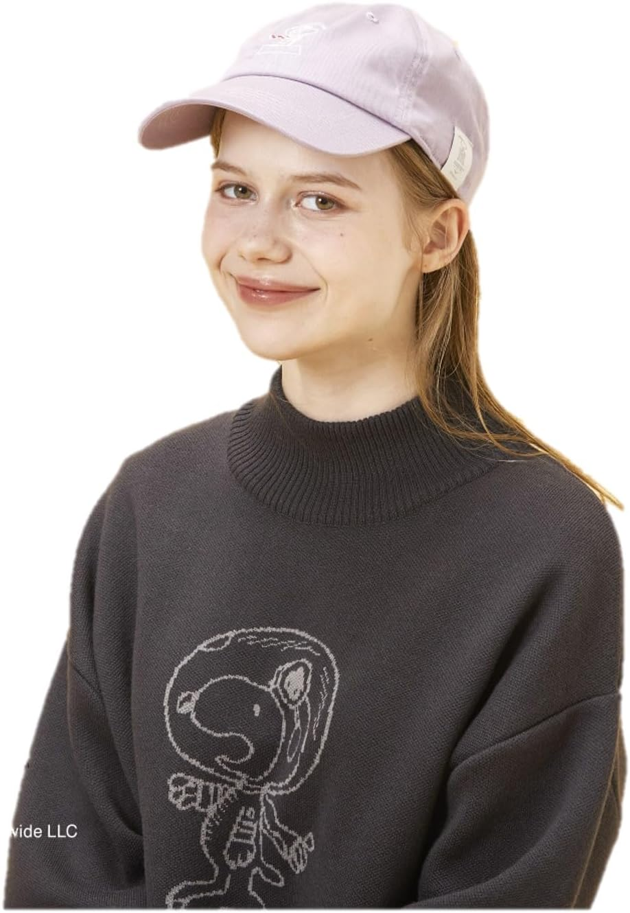Mizuno B2MWBY50 Peanuts Cotton Cap Snoopy Embroidery