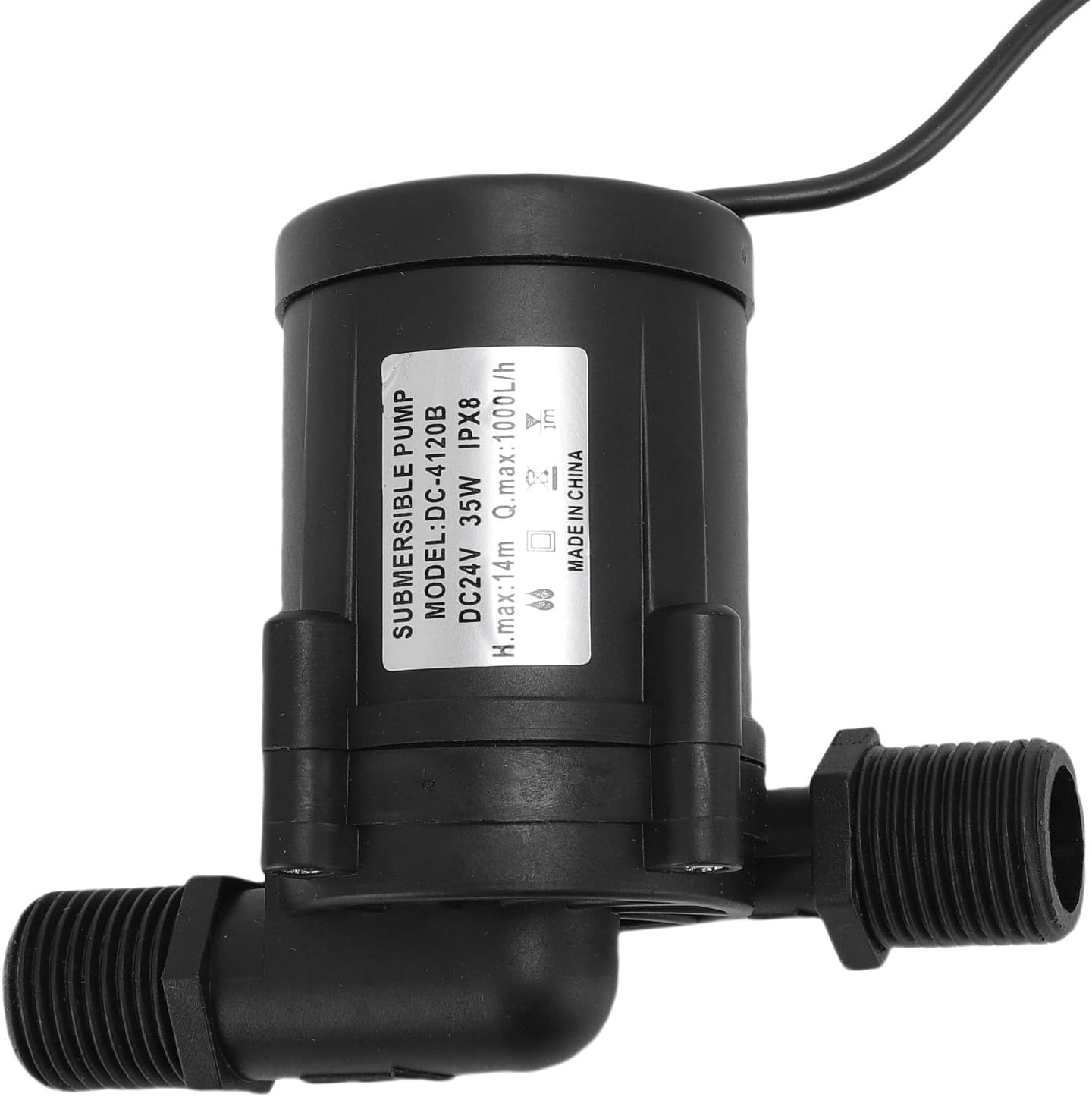 Jiawu 24V DC Brushless Efficient Motor Fish Ponds Aquarium Outdoor Plastic 1 X Submersible