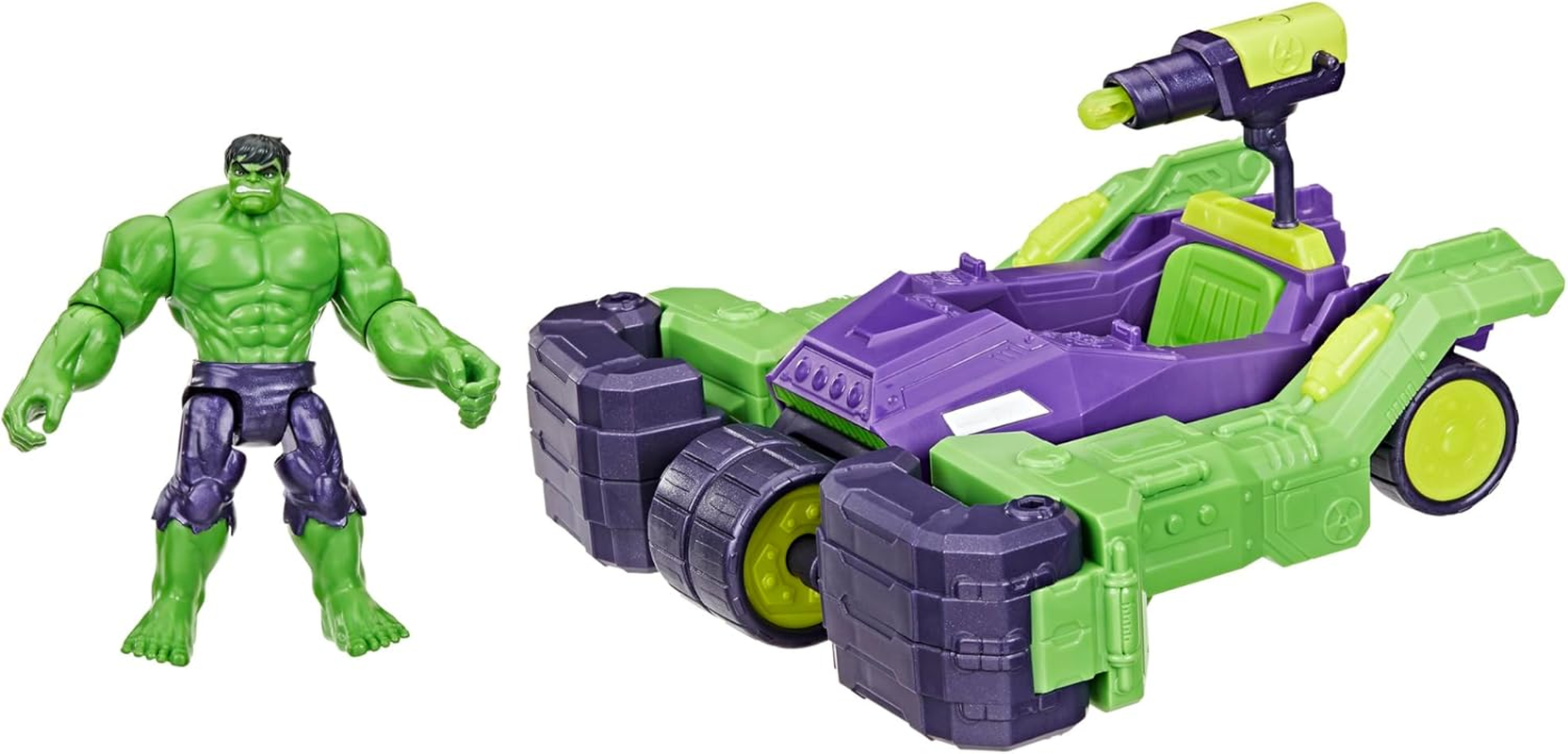 Marvel Avengers Venomversus Epic World of Action Hulk Blast & Smash Truck Figure & Vehicle Set, 4-Inch (10 Cm) Super Hero Toys for Kids Ages 4+ image number 4