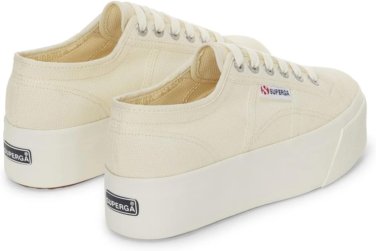 Superga Women'S 2790 Platform Trainers, Beige image number 3