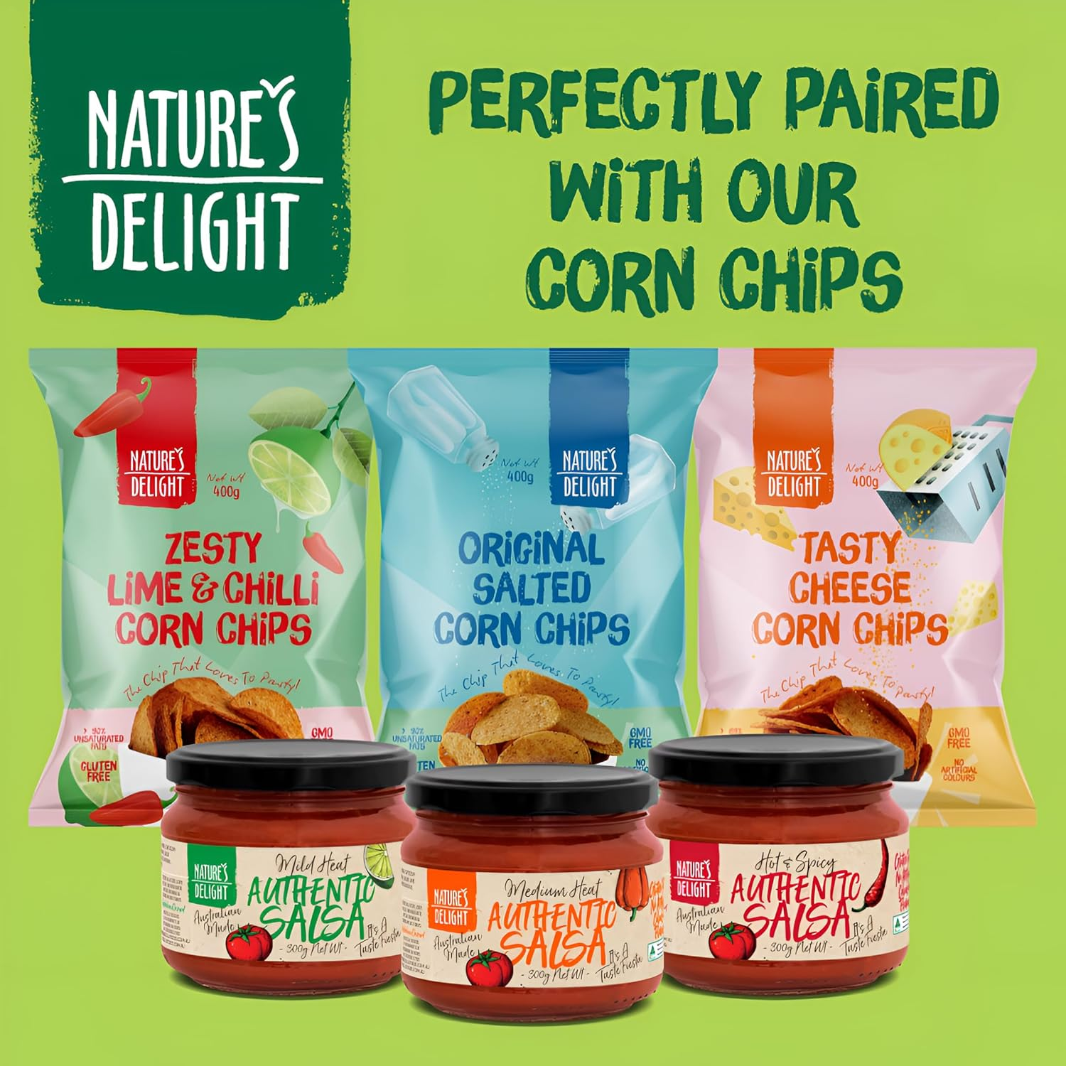 Natures Delight Mild Salsa 300 G image number 5