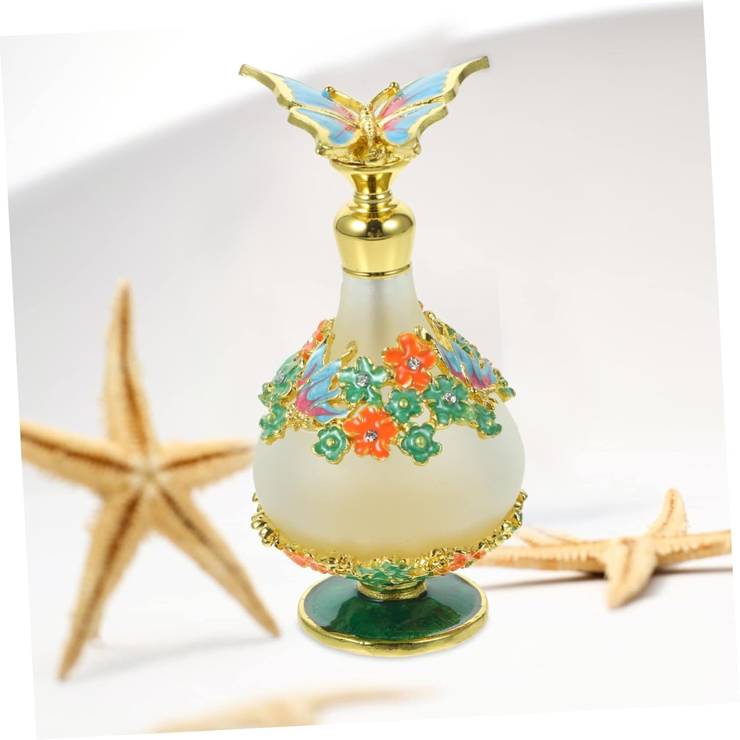 HONMEET Elegant 25Ml Glass Perfume Travel Refillable Bottle for Essential Oils Perfumes Cleansing Oils image number 1