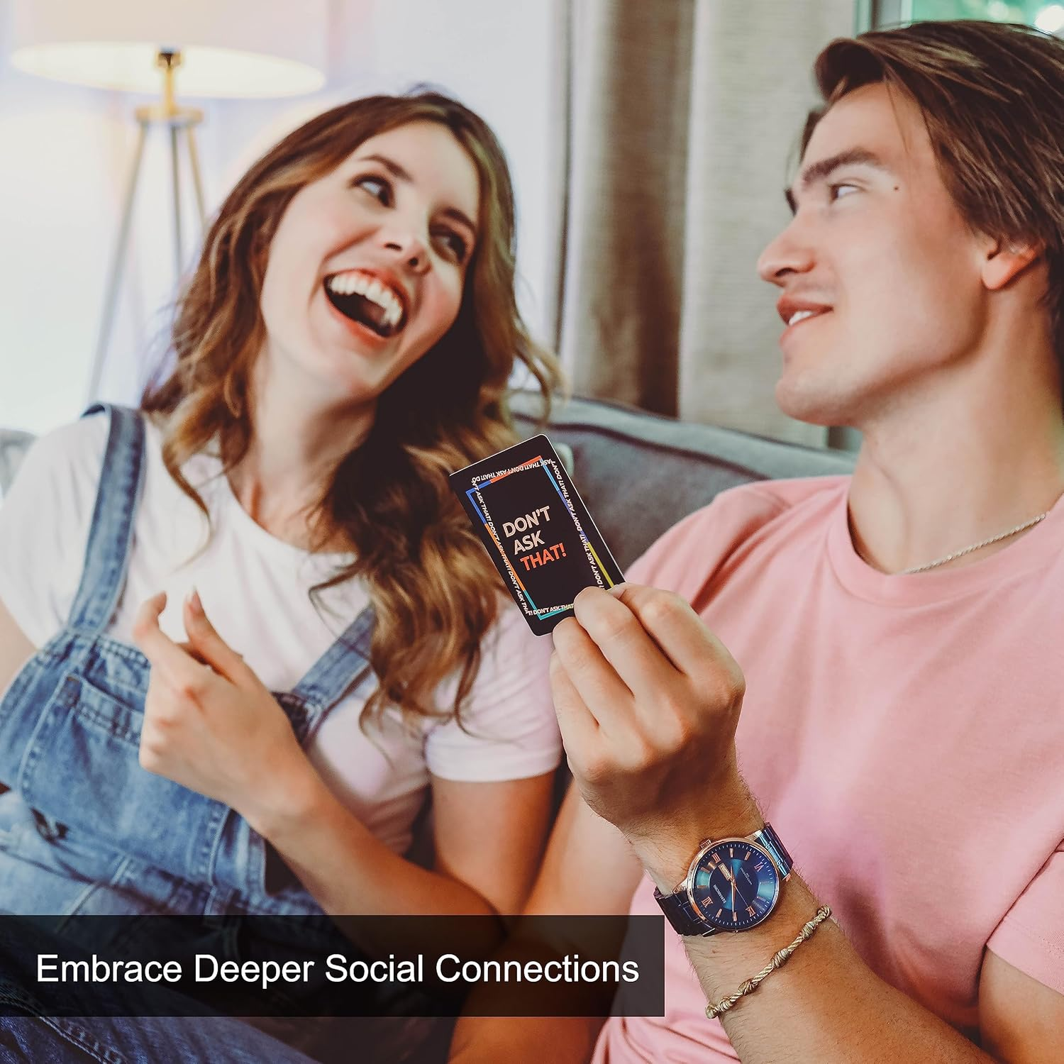 Don'T Ask That - 150 Deep Conversation Cards for Adults, Couples, Families and Mature Teens That Skip the Icebreakers | Adult Party Games, Conversation Starters, Question Games, Game of Questions image number 3