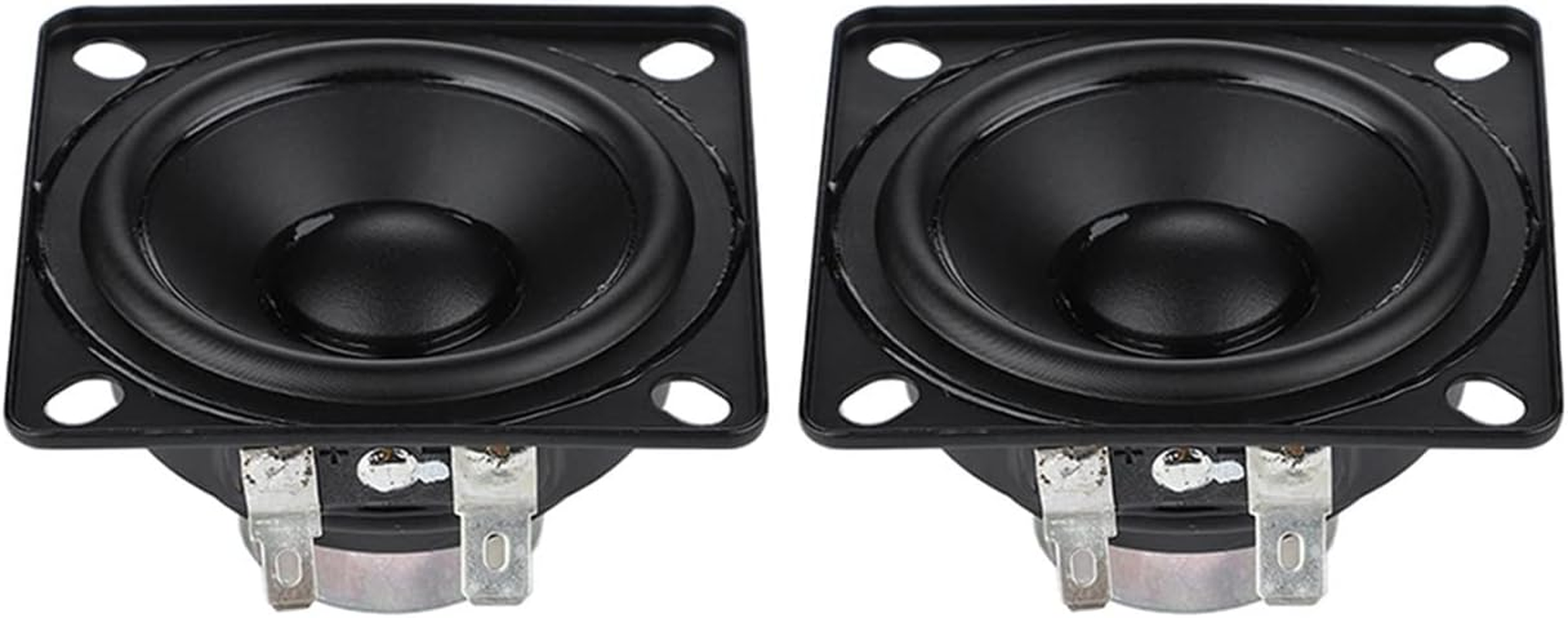 TGMGADANTV 2Pcs 2.5 Inch Portable Audio Speaker 4 Ohm 20W Midrange Speaker Cloth Edge Loudspeaker Home Theater Bookshelf Speaker image number 2