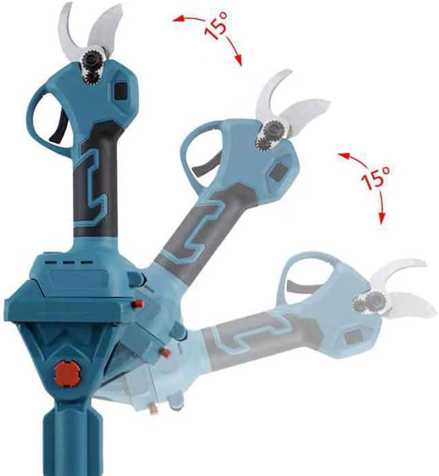 LEDON Telescopic High Branch Pruner Shears - 130-180Cm Extendable Tree Trimmer with Saw for Tall Trees, Fruit Branches & Garden Pruning image number 6