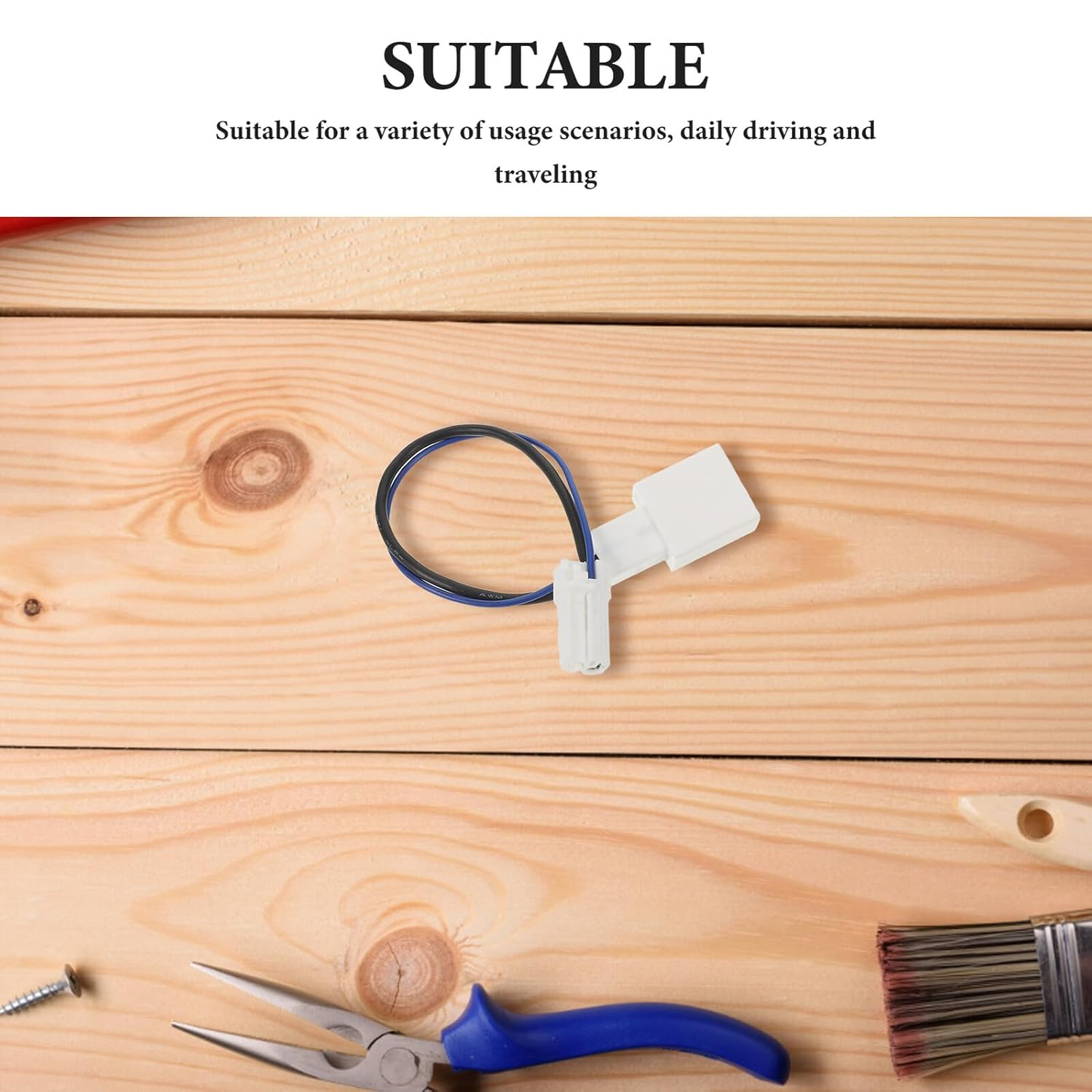 Jojofuny Antenna Plug Adapter Cable Compatible with Toyota New to Classic Radio Conversion, Car Audio Converter Connector Vehicle Radio Antenna Adaptor Cable for Car Stereo Use image number 3