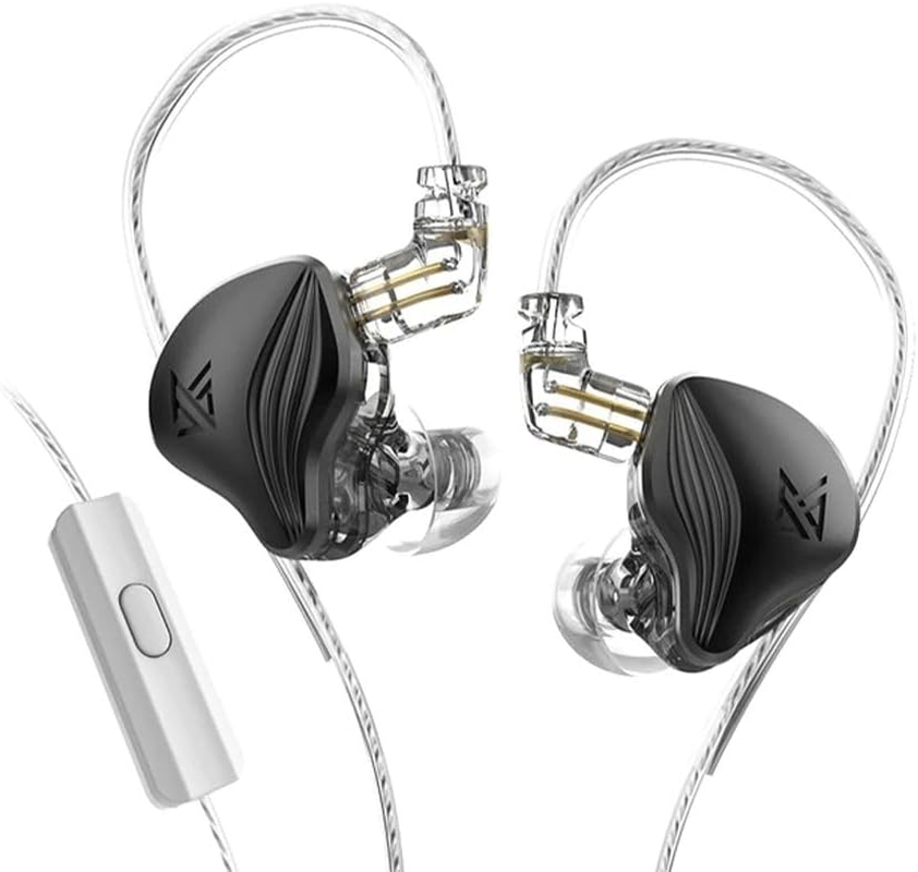 KZ ZEX Earbuds with Microphone Black image number 1