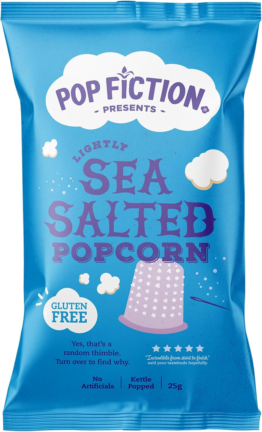 J.C.'S Quality Foods Pop Fiction a Touch of Cheddar Cheese Popcorn, 100 G image number 3