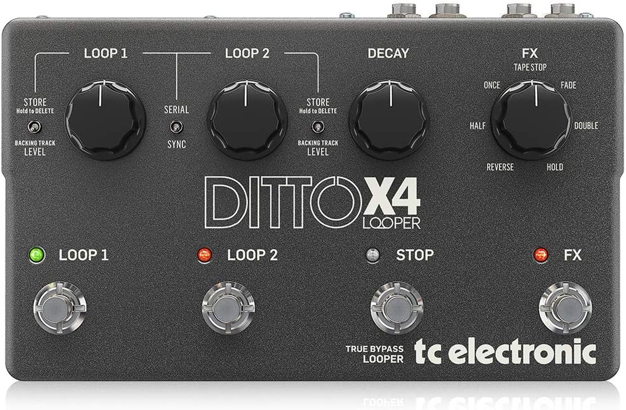 TC Electronic Ditto X4 Looper Effects Guitar Pedal image number 3