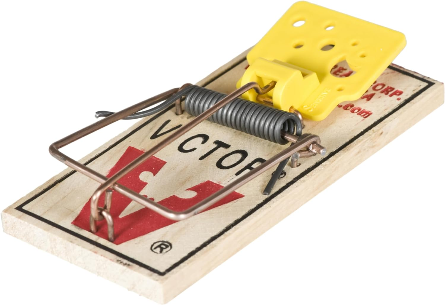 Victor M035 V Mouse Traps, Yellow, 2 Traps image number 1