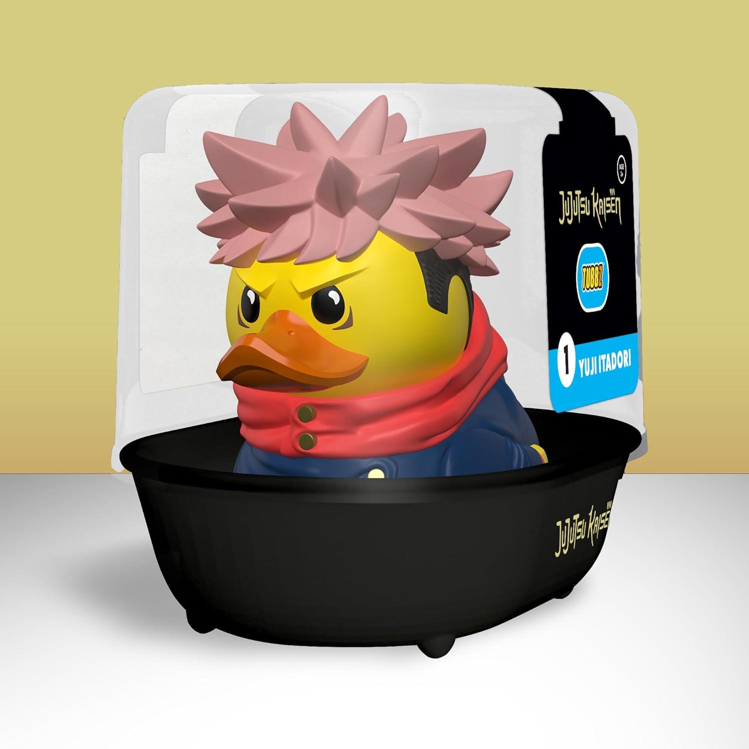 TUBBZ First Edition: Jujutsu Kaisen - Yuji Itadori Cosplaying Rubber Duck Vinyl Figure image number 5