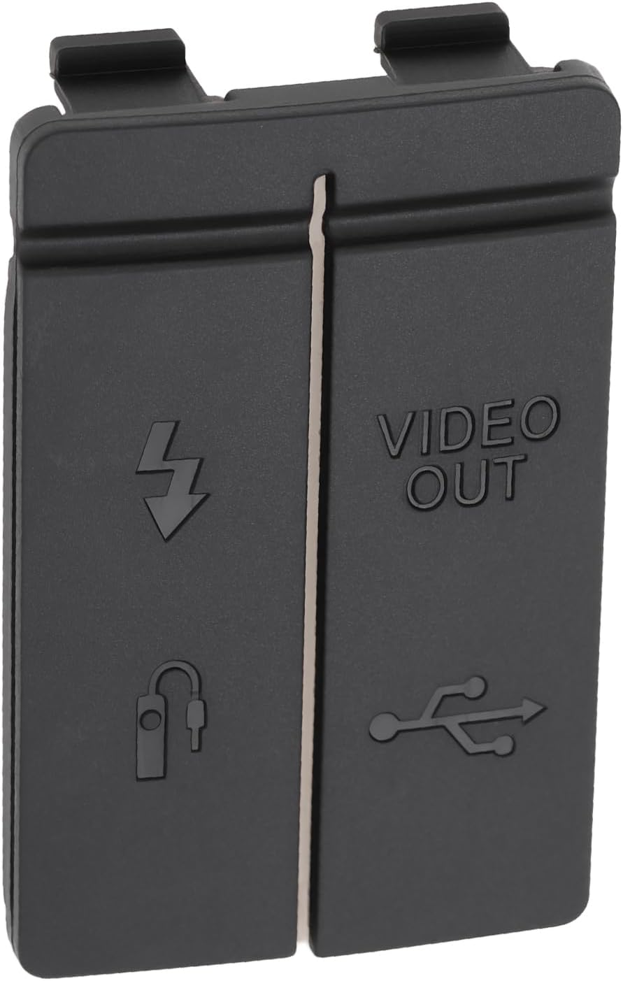 Create Idea Camera USB Battery Cover Compatible with Canon EOS 40D Black image number 4