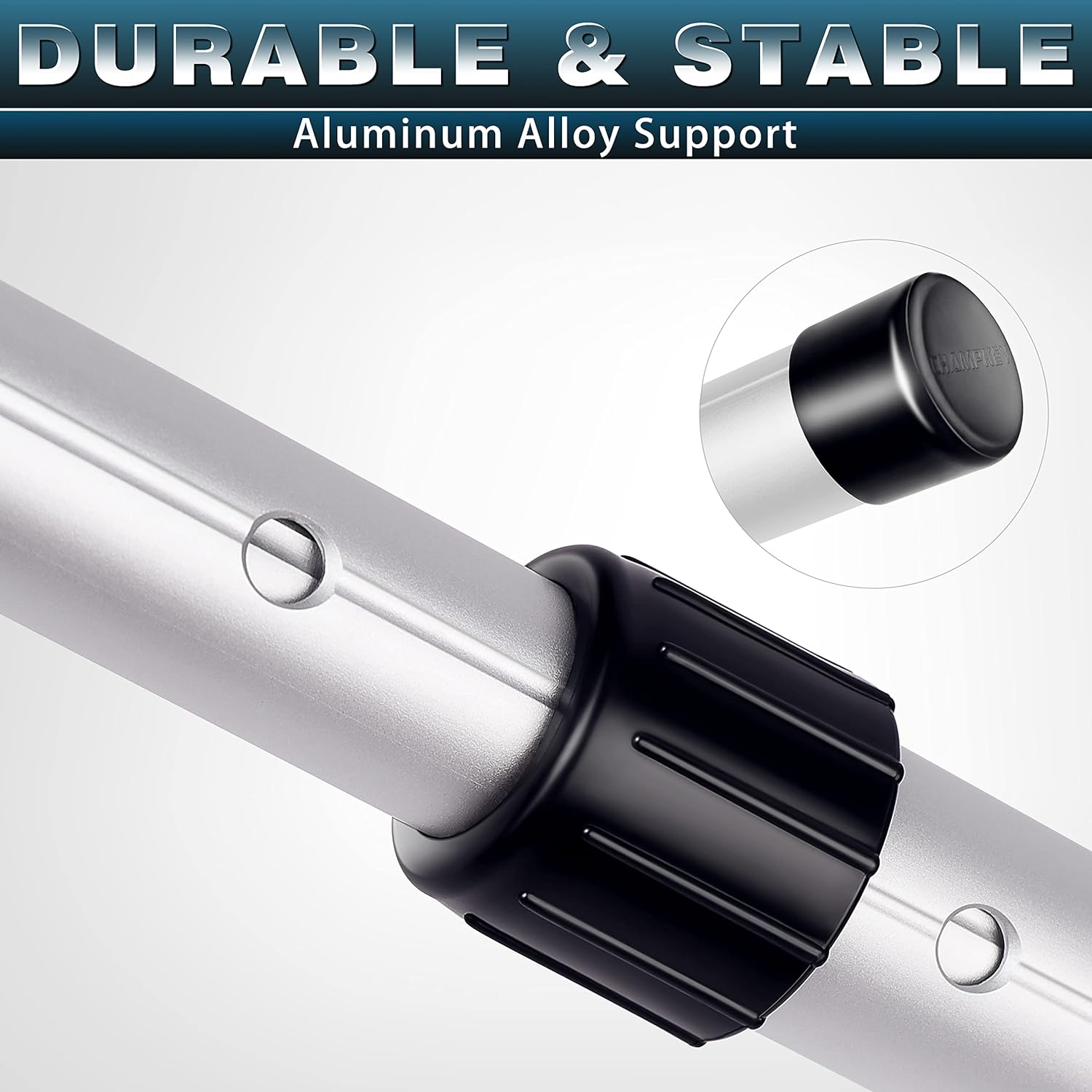 Champkey PRO Golf Travel Bag Support System - Hexagon Anti-Impact Support Cover and Aluminum Alloy Rod Golf Support Stick - Excellent Durability and Stability Golf Support Rod image number 4