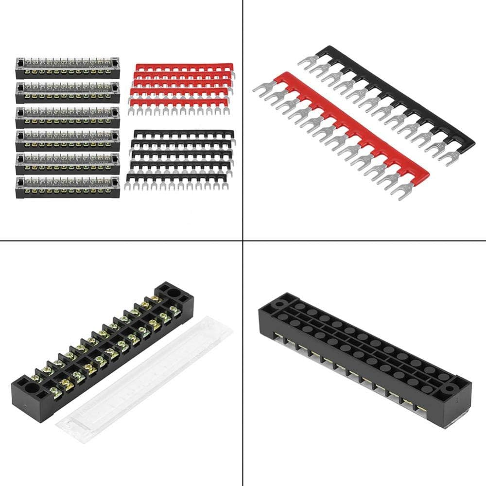 Detachable Terminal Screws for Reliability, Pre-Insulated Terminal Block, 125 * 22 X 17Mm/4.9 * 0.9 * 0.7Inch for Home Appliances image number 4