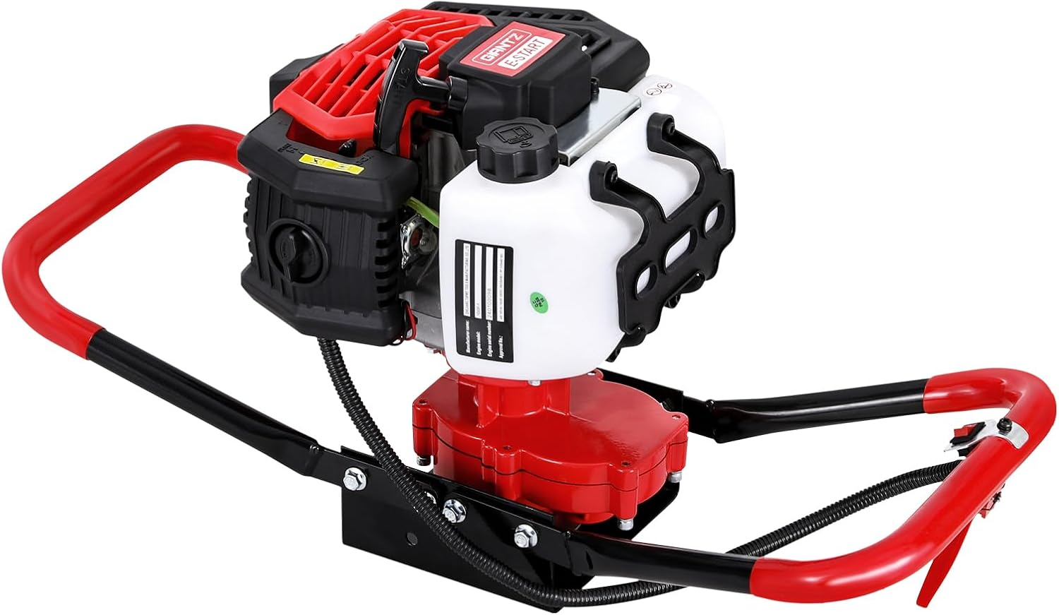 Giantz Post Hole Digger 65CC Motor Only Petrol Hand Engine Diggers E-Start Red image number 6