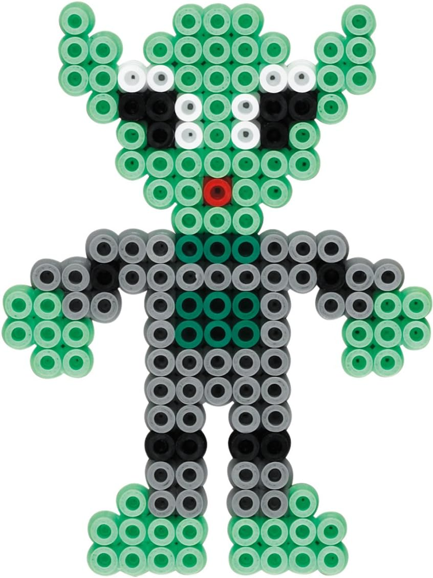 HAMA Space Gift Box &ndash; 2,500 Beads Fuse Bead Kit with round & Square Pegboards, Mobile Display Ring, String, Design Sheet & Ironing Paper &ndash; Creative DIY Craft Set for Kids Ages 5+ image number 3