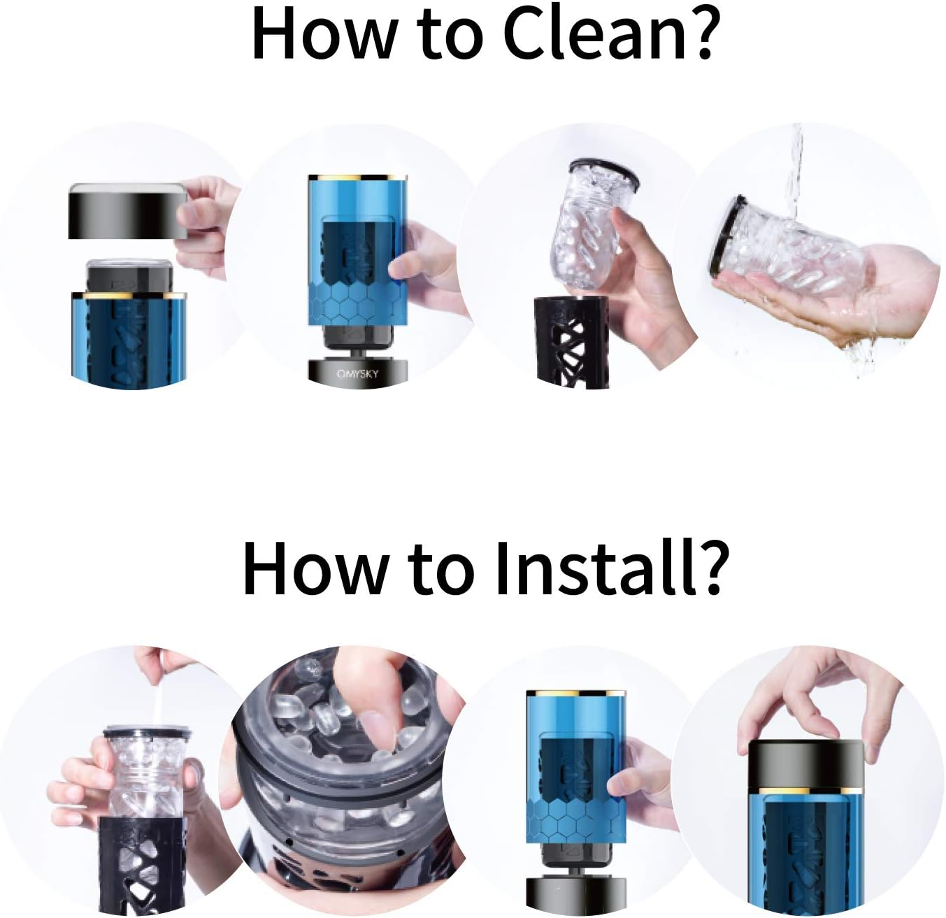 Wedol Male Masturbator Automatic Masturbation Cup with 10 Thrusting Spinning Modes and 10 Speeds Hands-Free 3D Realistic Vagina Oral Stroker Sex Toys for Men Masturbation image number 1