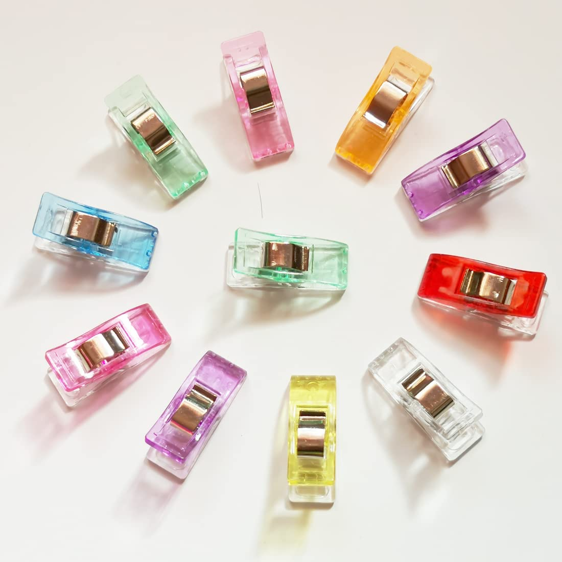 Pack of 100 Sewing and Fabric Clips - Craft Accessories for Sewing Projects image number 2