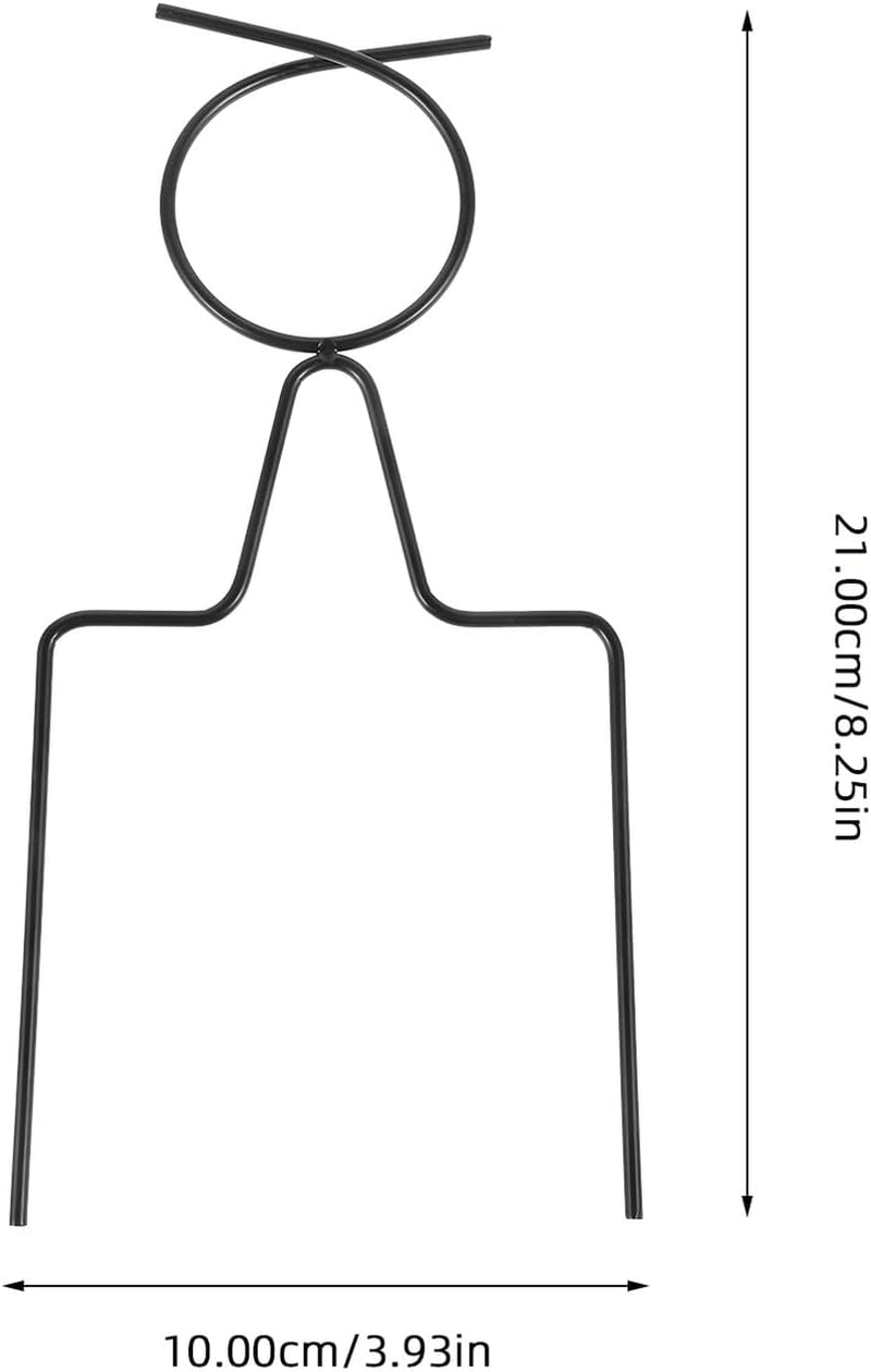 CIYODO 5Pcs Metal Garden Hose Guide Spike Heavy Duty Water Hose Guide Stakes for Lawn and Gardening Supplies image number 2