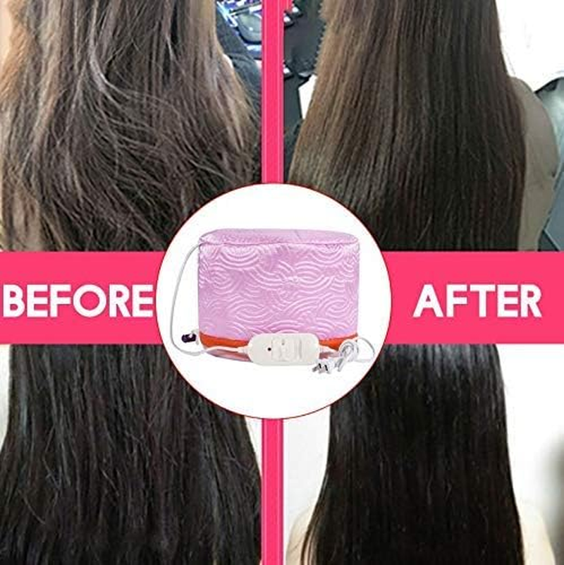 Eopzo Hair Care Thermal Head Spa Cap for Detachable Temperature Control Heating for Damaged Hair and Nourishing Moisturize Deep Conditioning Home SPA Steam Haircare, Facial Hair Steamer image number 2