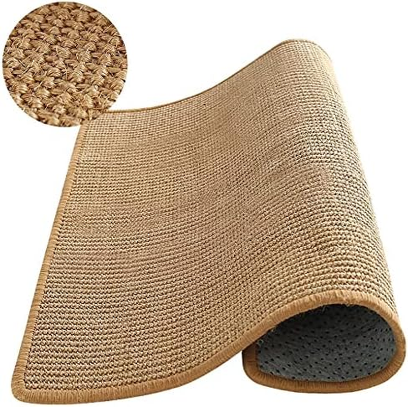 Sisal Cat Scratch Mat (60X40Cm): Durable Pad, Furniture Protector image number 2