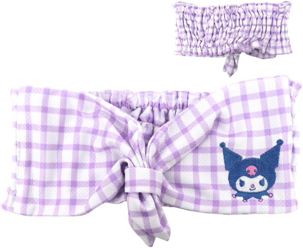 Sanrio Character, Chromi, Cool, Cool Towel, 3.9 X 10.2-15.7 Inches (10 X 26-40 Cm), 2-Way Hair Band, Hair Turban, Cooling Towel, for Kids, Elementary School Students, Neck Pillow, Popular image number 2