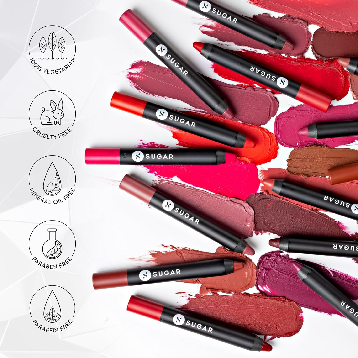 SUGAR Matte as Hell Crayon Lipstick - 07 Viola (Mauve Nude)