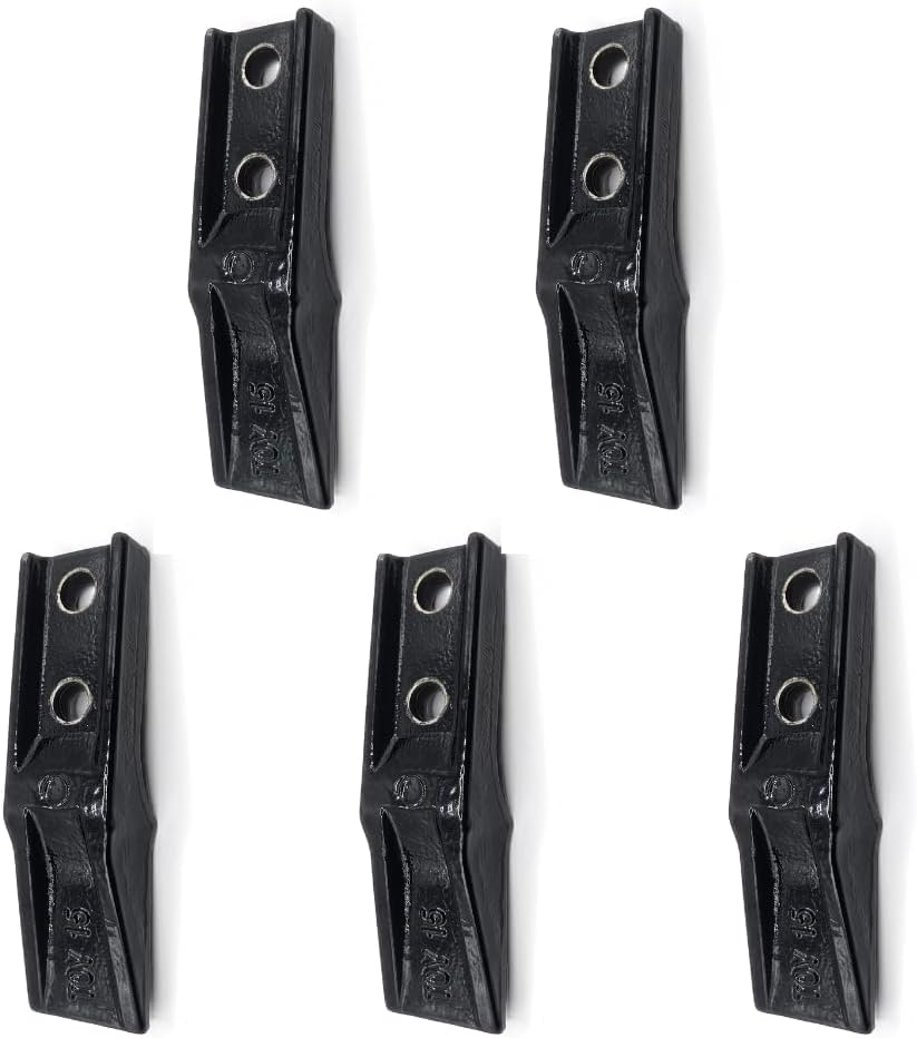 5 Set Mini Digger Bucket Teeth for Skid Steer Backhoe Mini Excavator Accessories image number 4